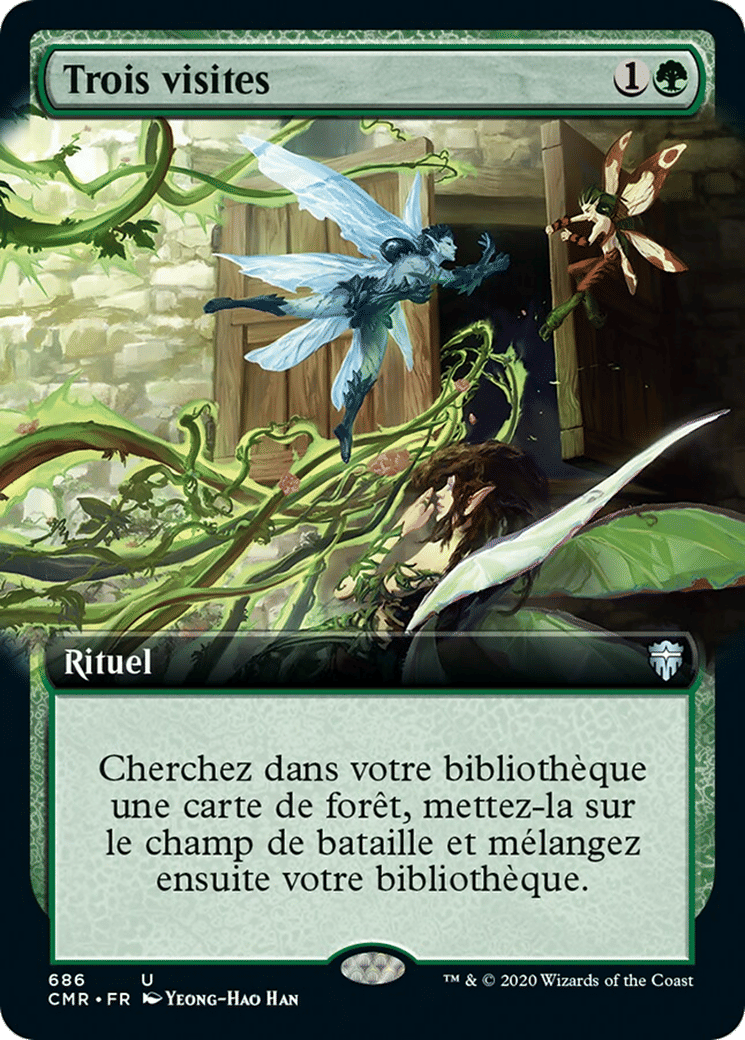 Trois visites — Commander Legends — Magic: The Gathering