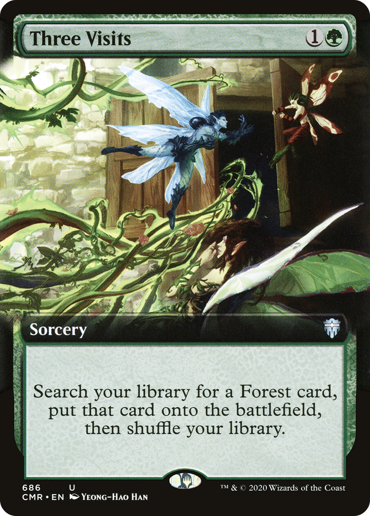 Three Visits — Commander Legends — Magic: The Gathering