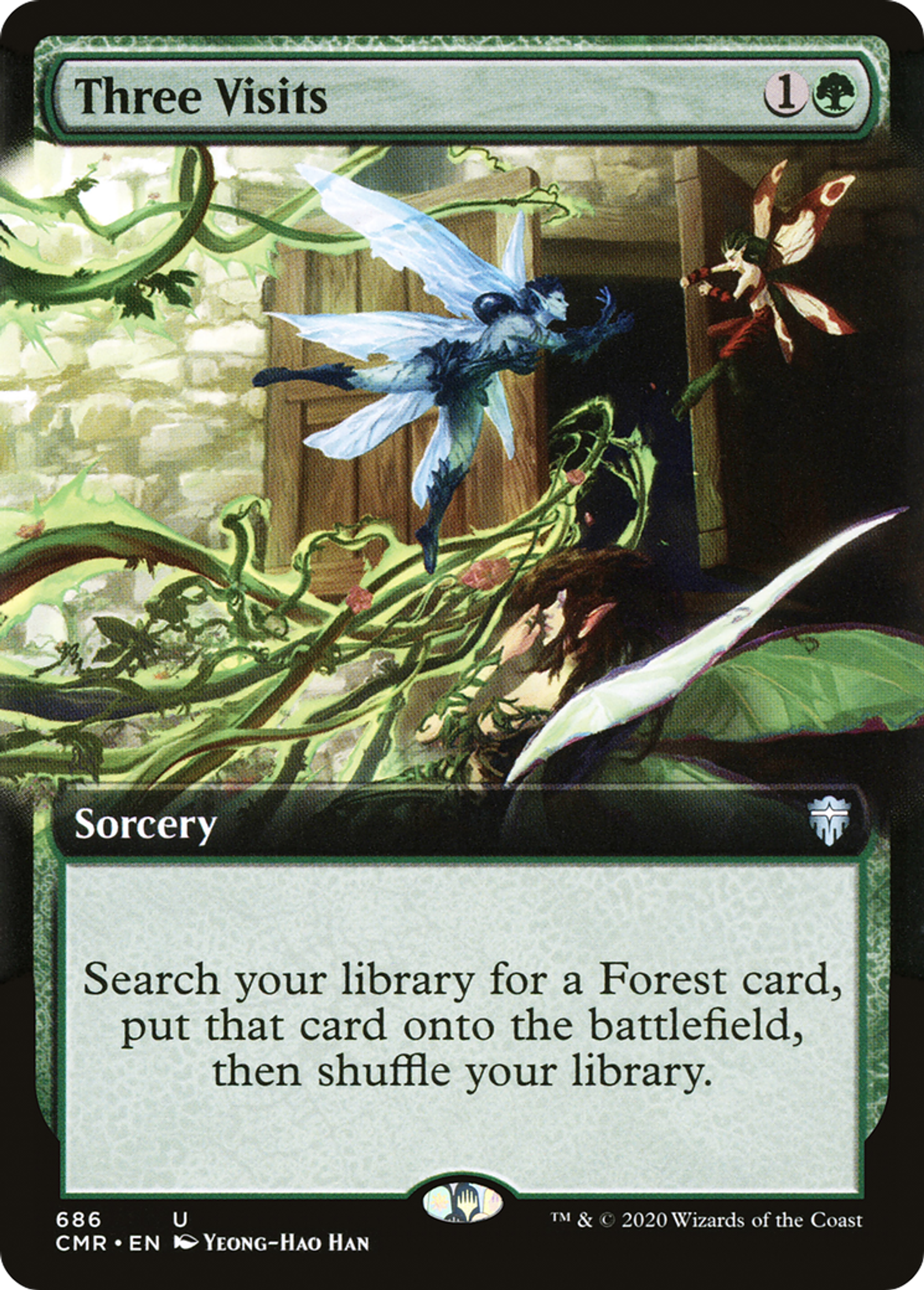 Three Visits — Commander Legends — Magic: The Gathering
