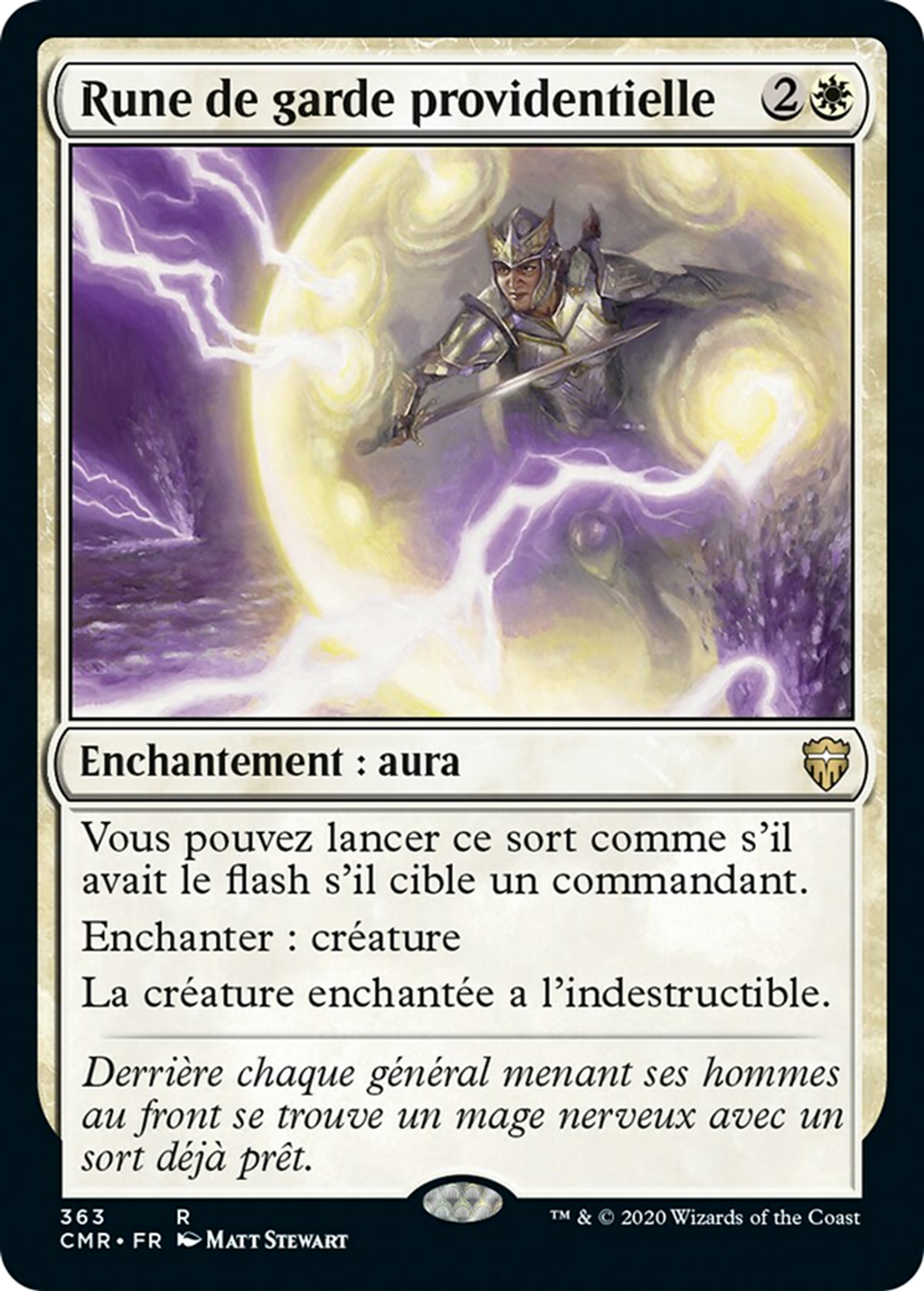 Rune de garde providentielle — Commander Legends — Magic: The Gathering