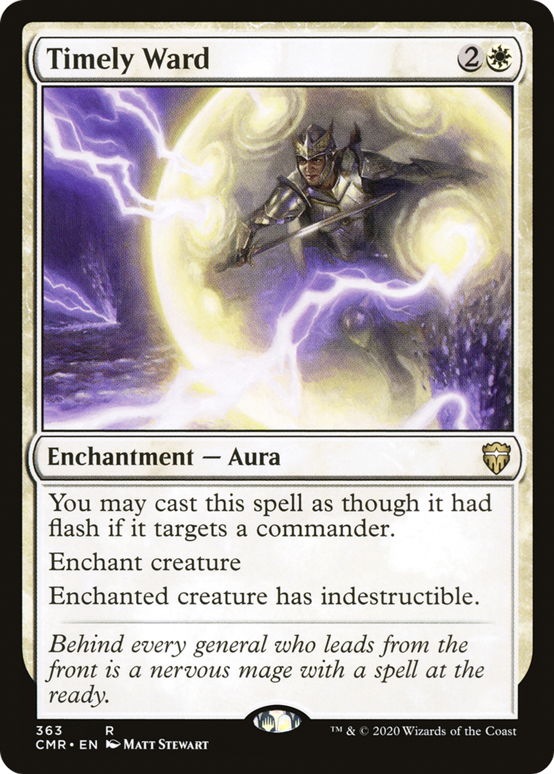 Rune de garde providentielle — Commander Legends — Magic: The Gathering