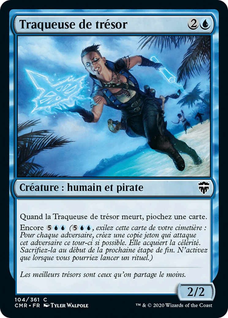 Traqueuse de trésor — Commander Legends — Magic: The Gathering