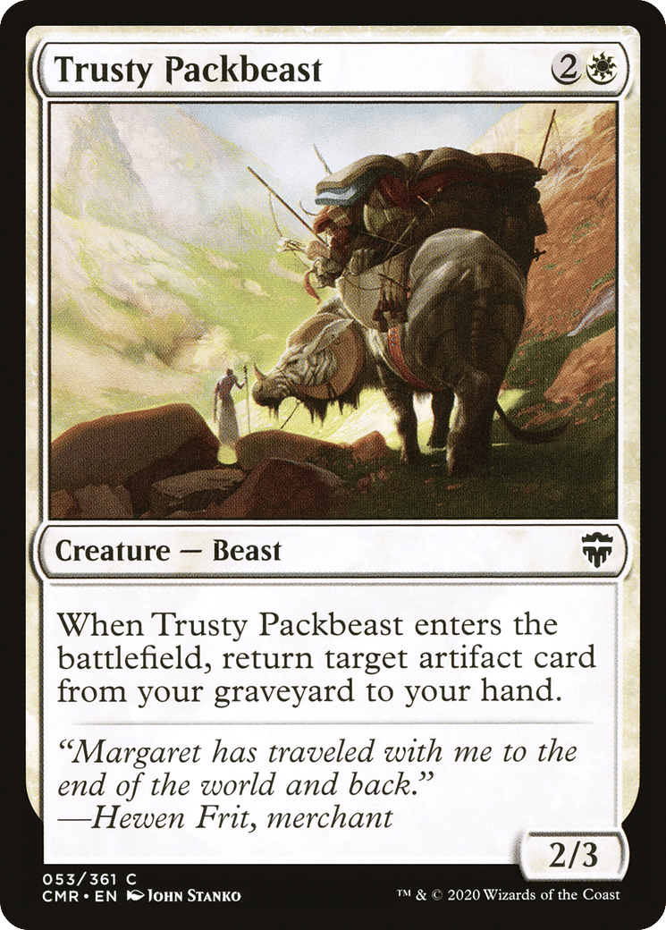 Trusty Packbeast — Commander Legends — Magic: The Gathering