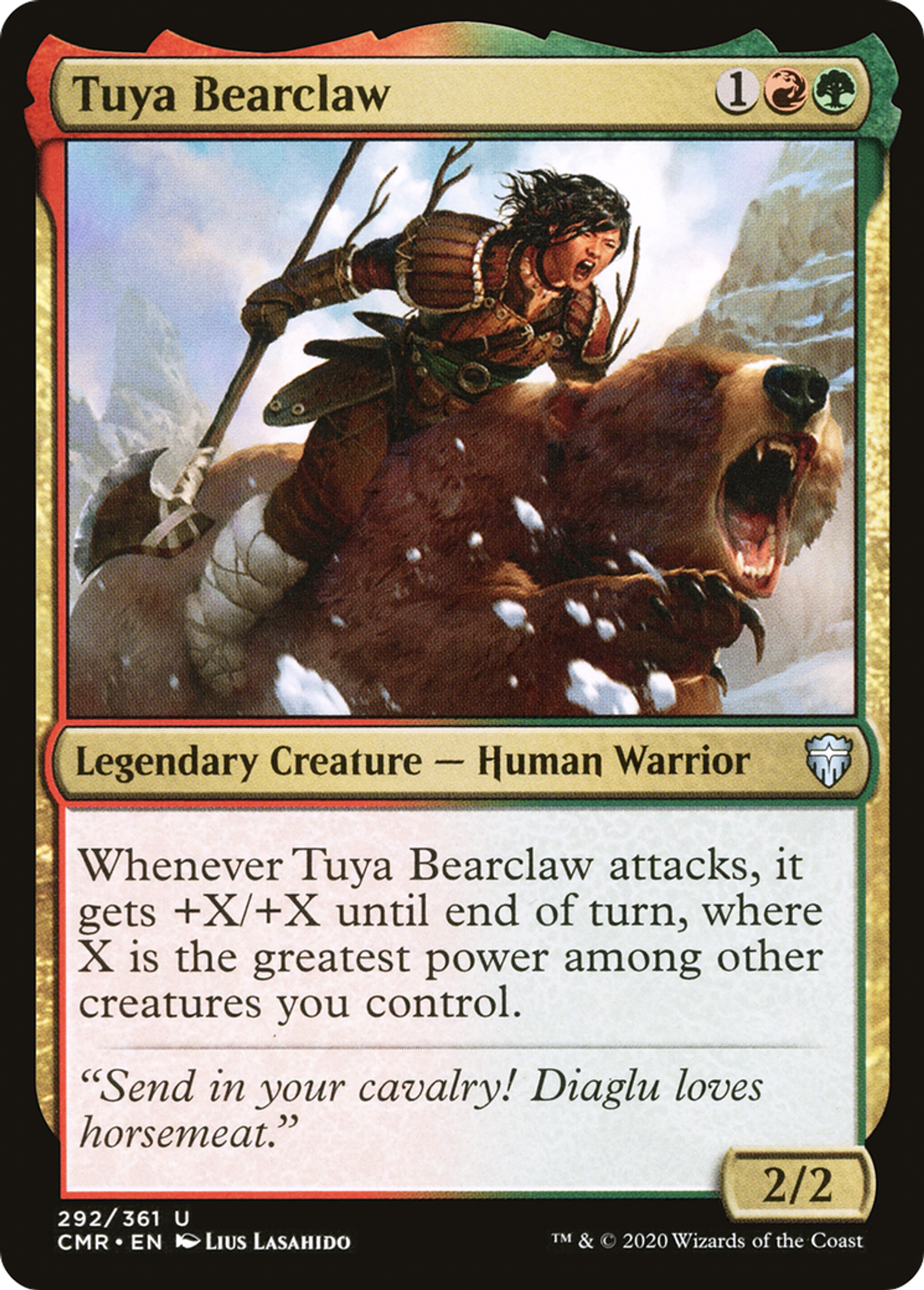 Tuya Bearclaw — Commander Legends — Magic: The Gathering