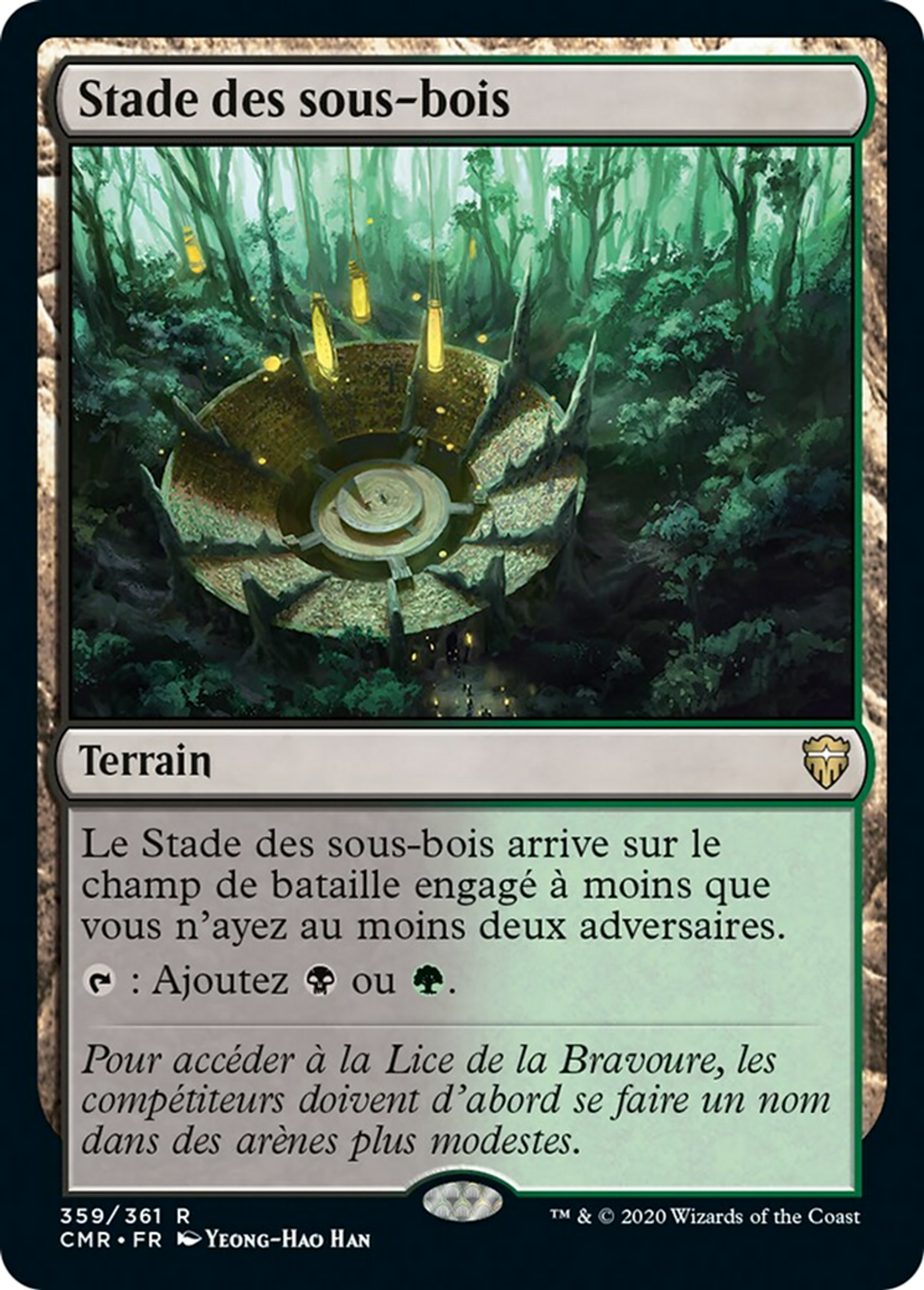 Stade des sous-bois — Commander Legends — Magic: The Gathering