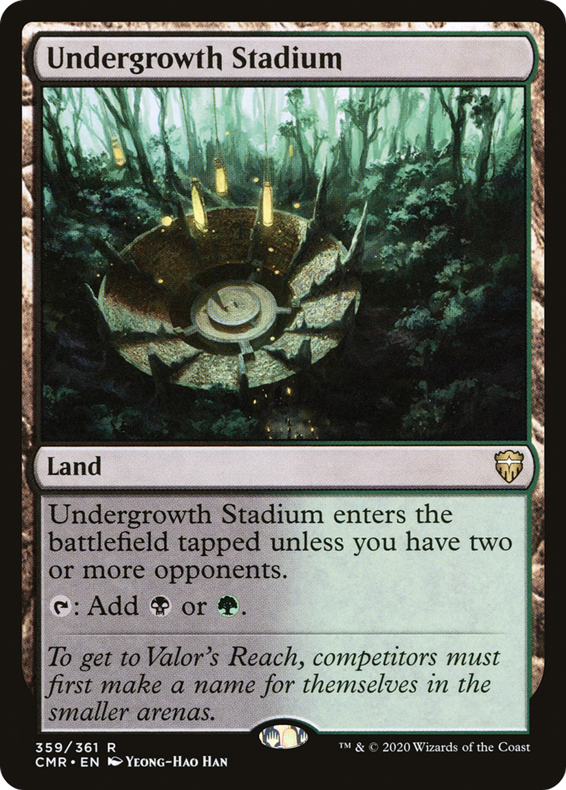 Undergrowth Stadium — Commander Legends — Magic: The Gathering