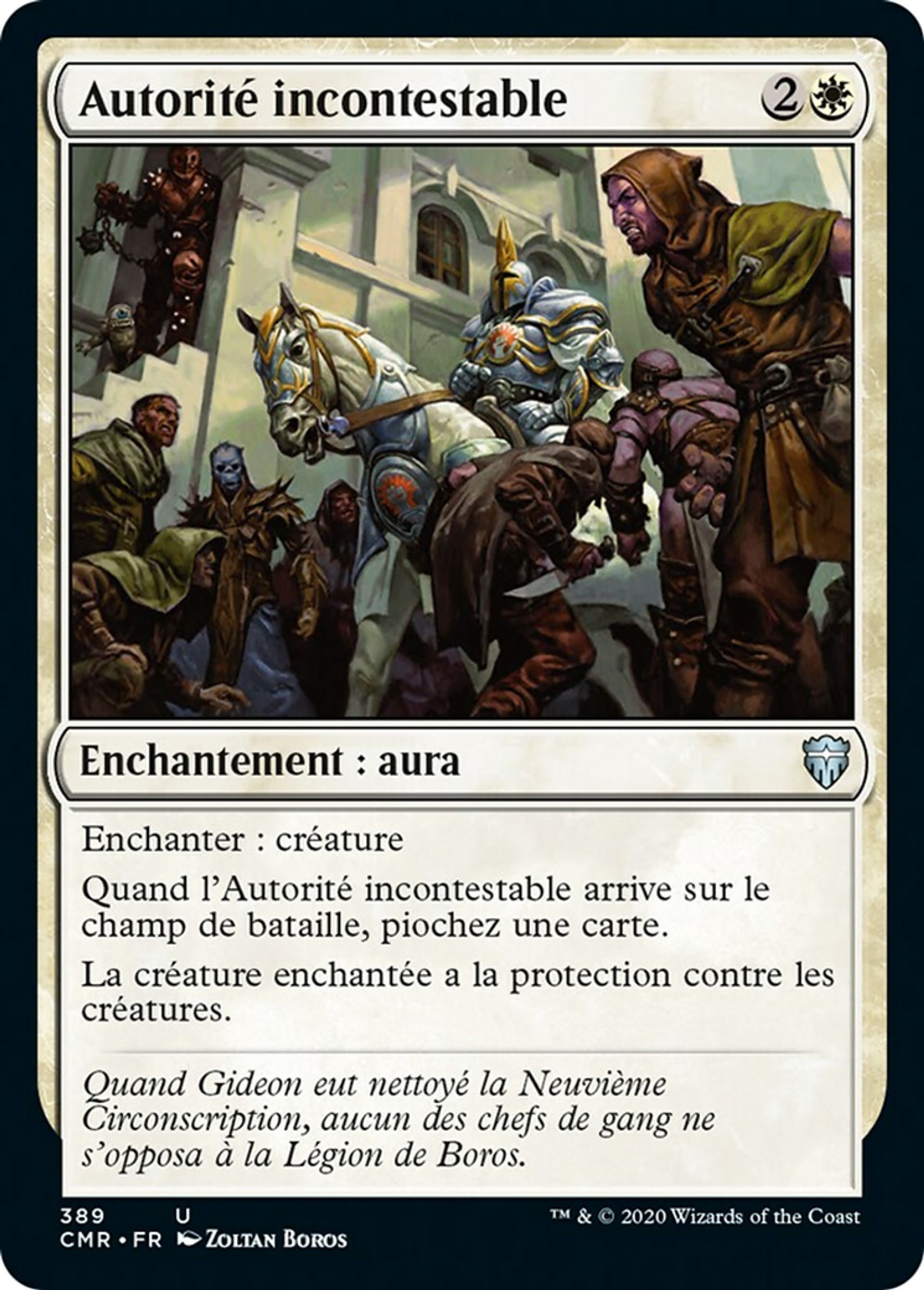 Autorité incontestable — Commander Legends — Magic: The Gathering