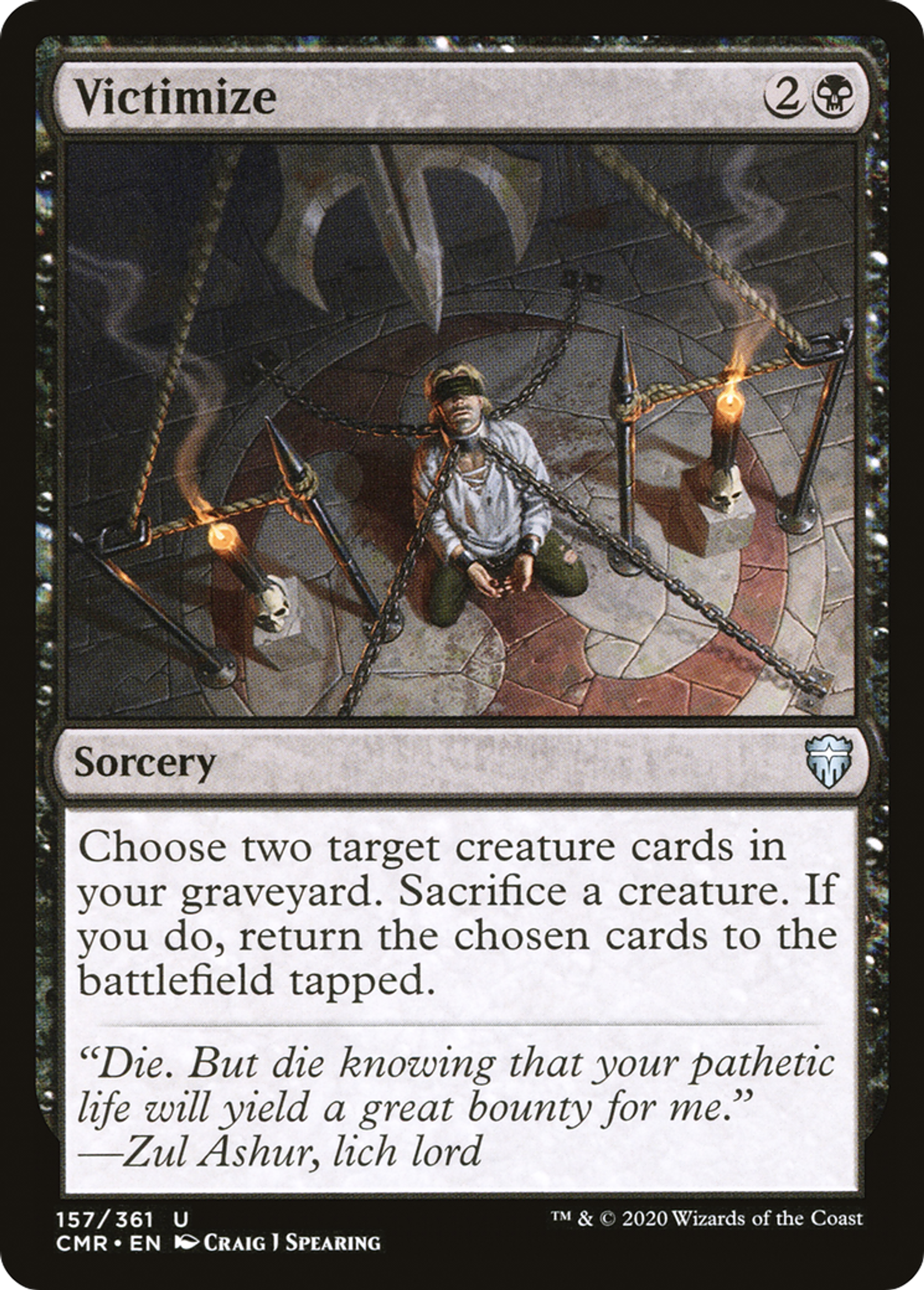 Victimize — Commander Legends — Magic: The Gathering
