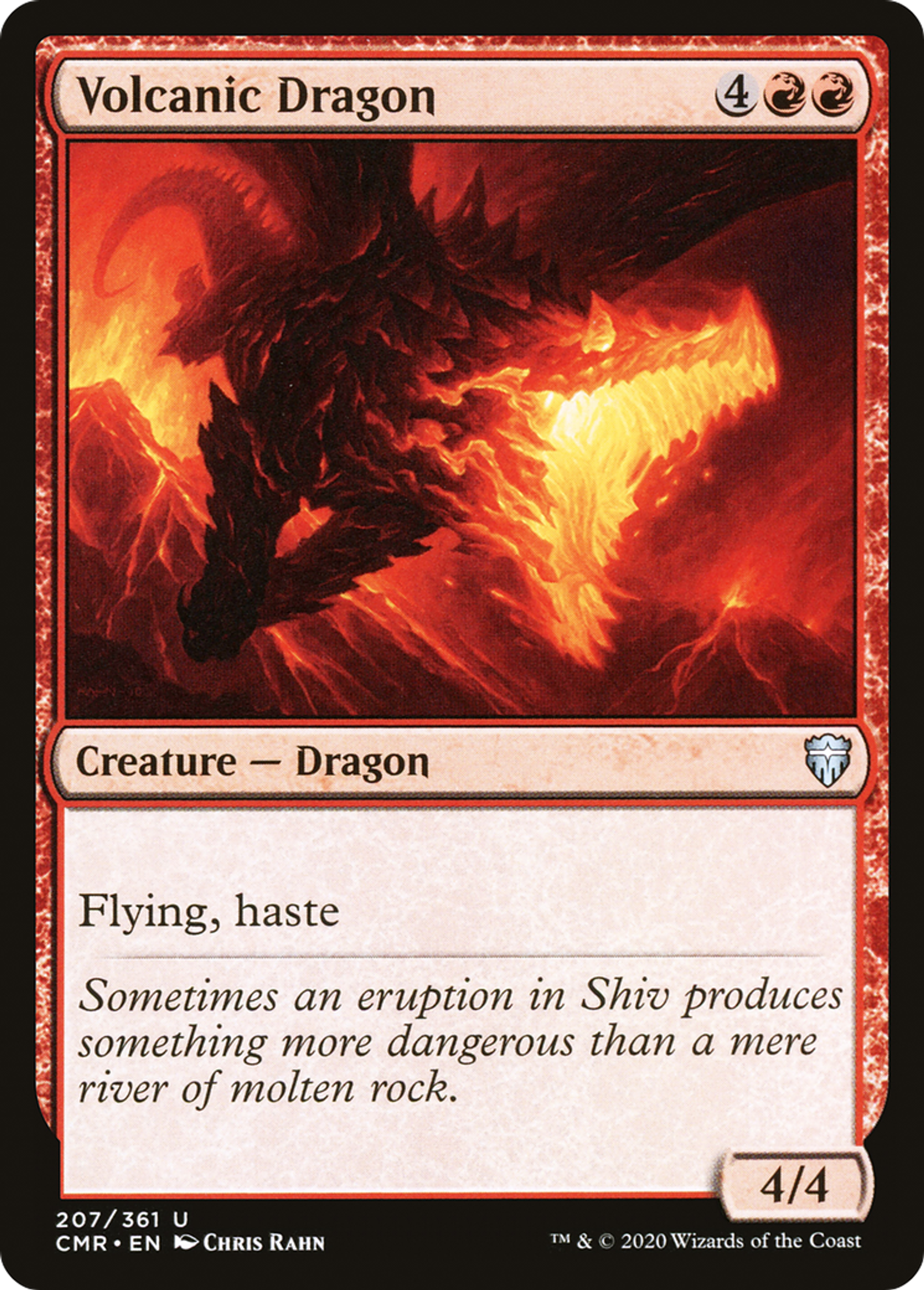 Volcanic Dragon — Commander Legends — Magic: The Gathering