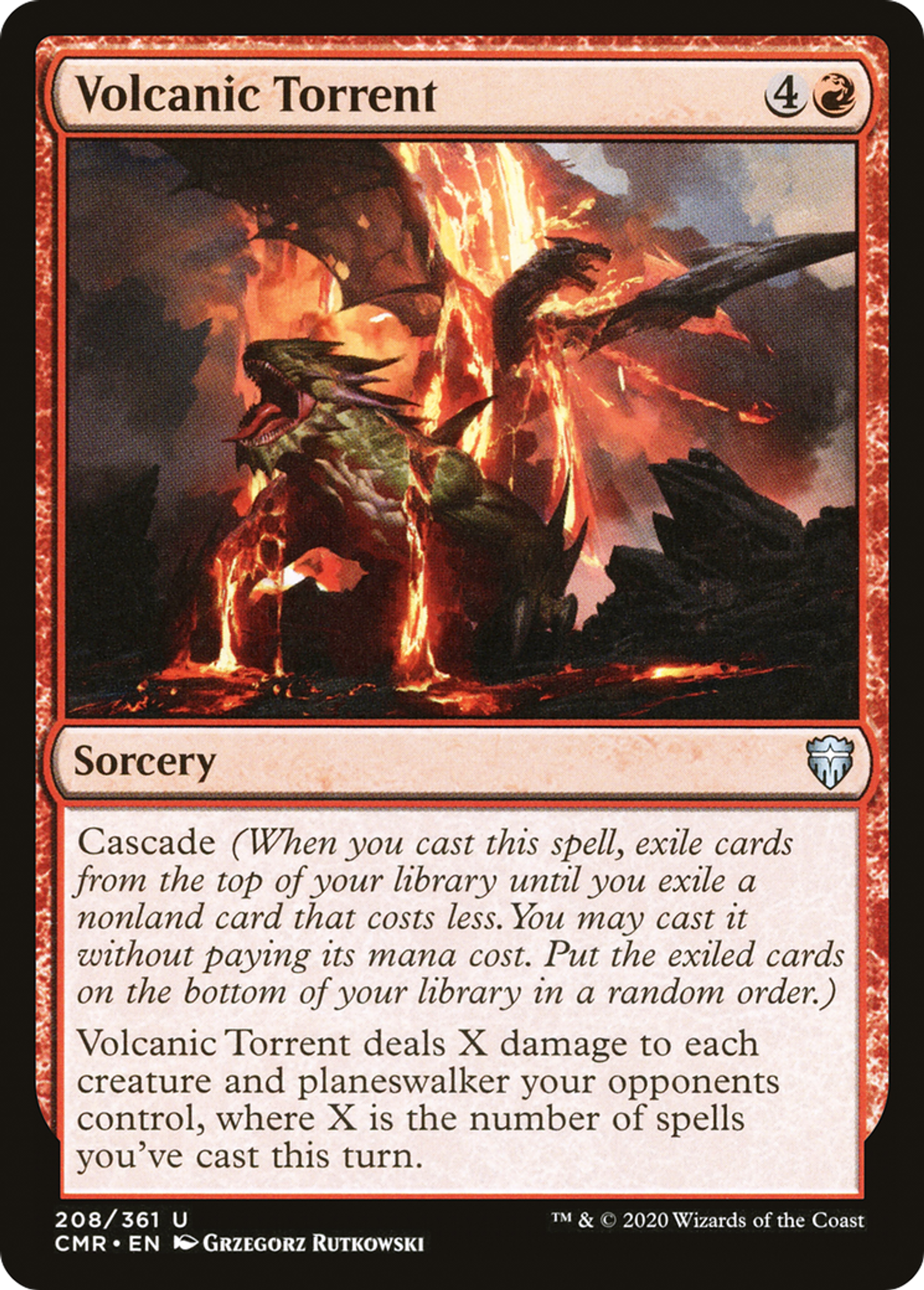 Volcanic Torrent — Commander Legends — Magic: The Gathering