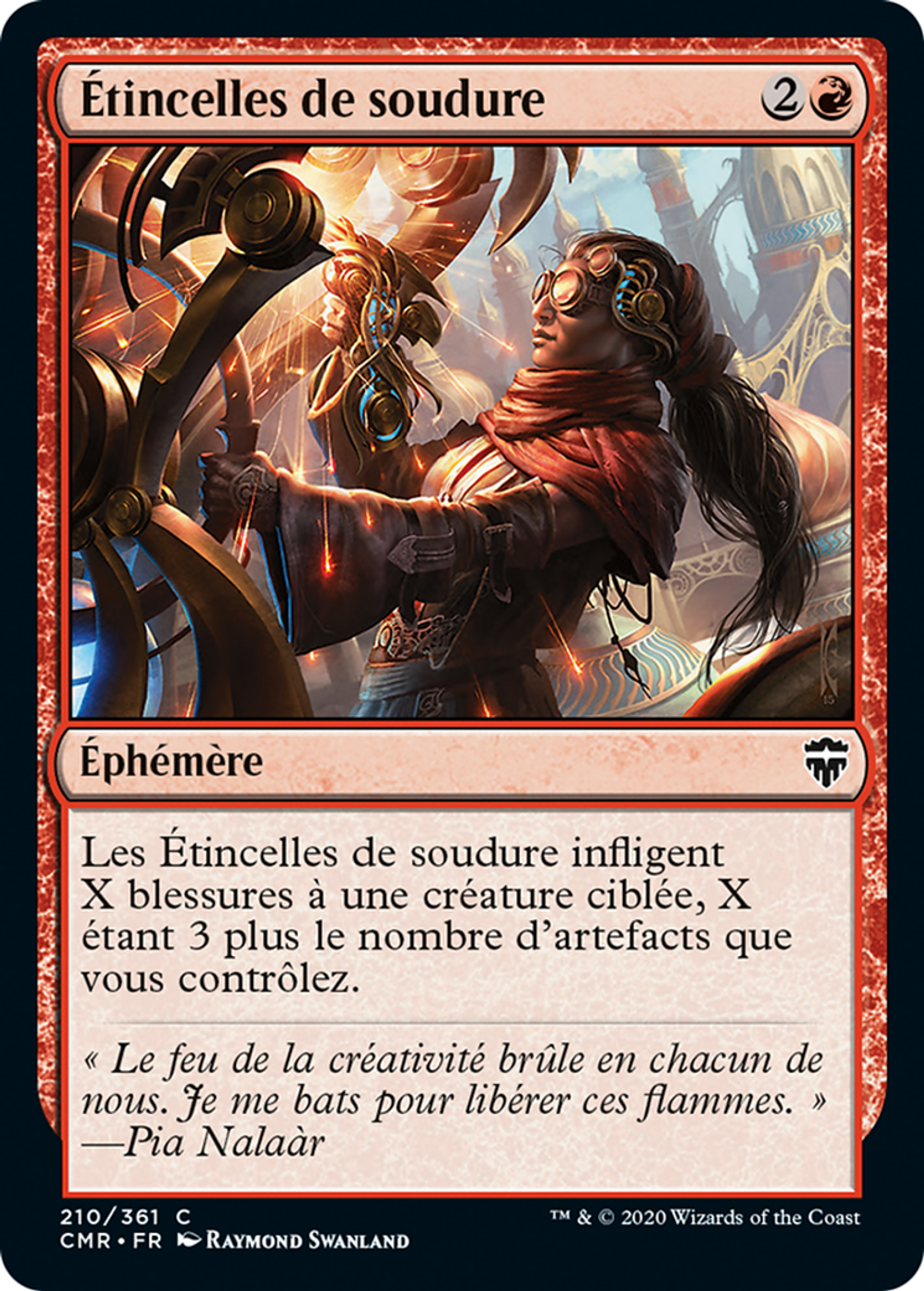 Étincelles de soudure — Commander Legends — Magic: The Gathering