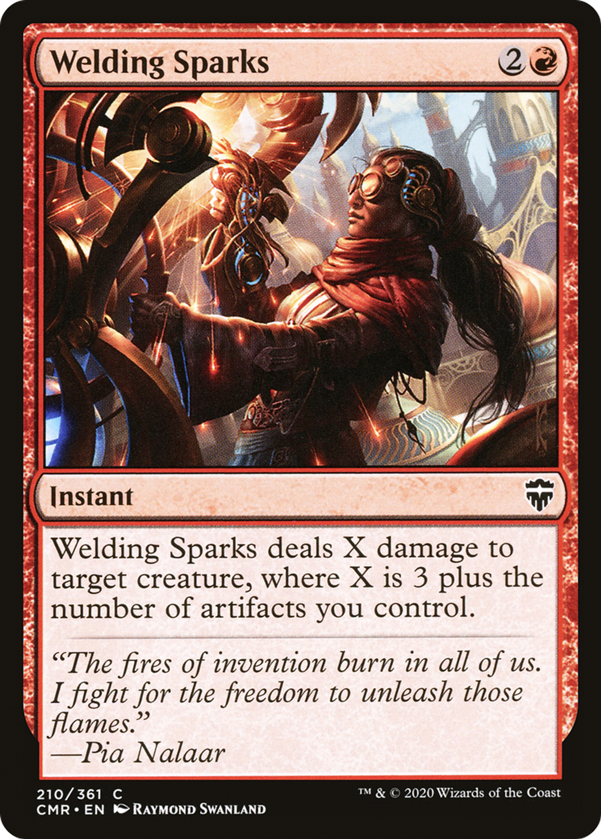 Welding Sparks — Commander Legends — Magic: The Gathering