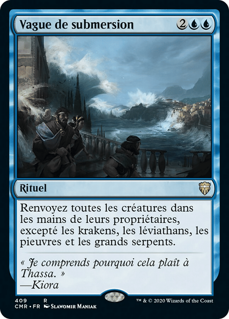 Vague de submersion — Commander Legends — Magic: The Gathering