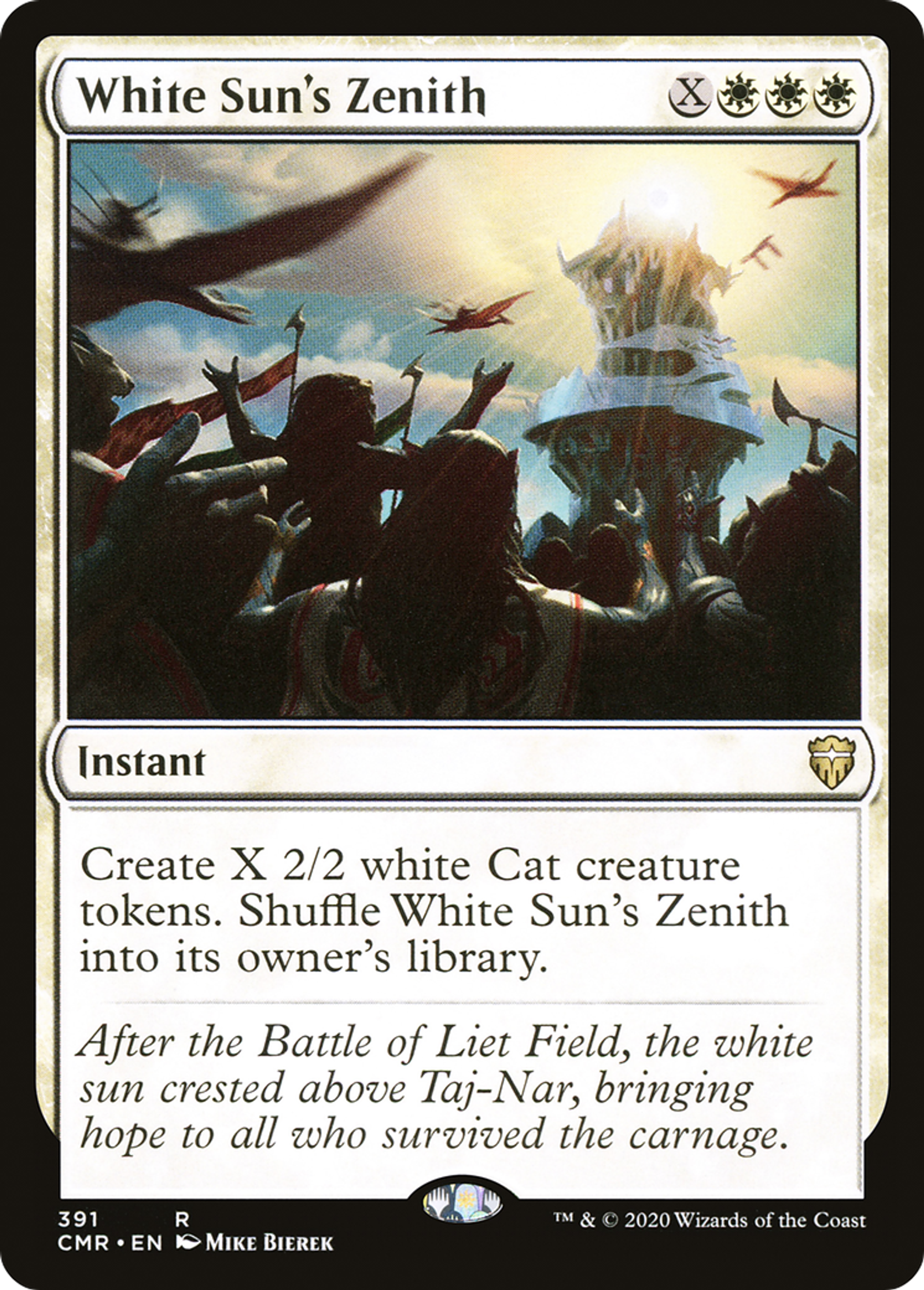 Zénith de Blancsoleil — Commander Legends — Magic: The Gathering
