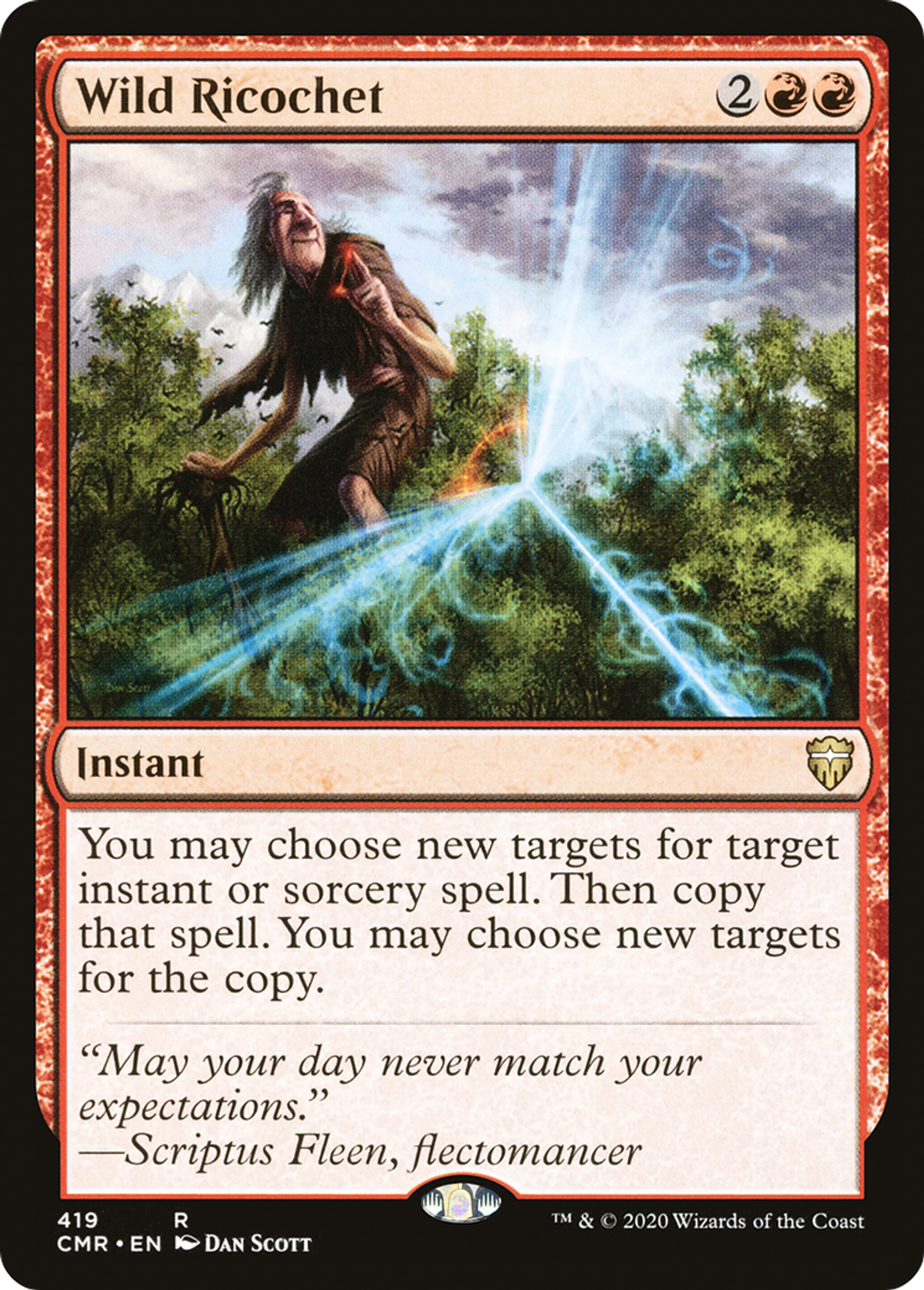 Wild Ricochet — Commander Legends — Magic: The Gathering