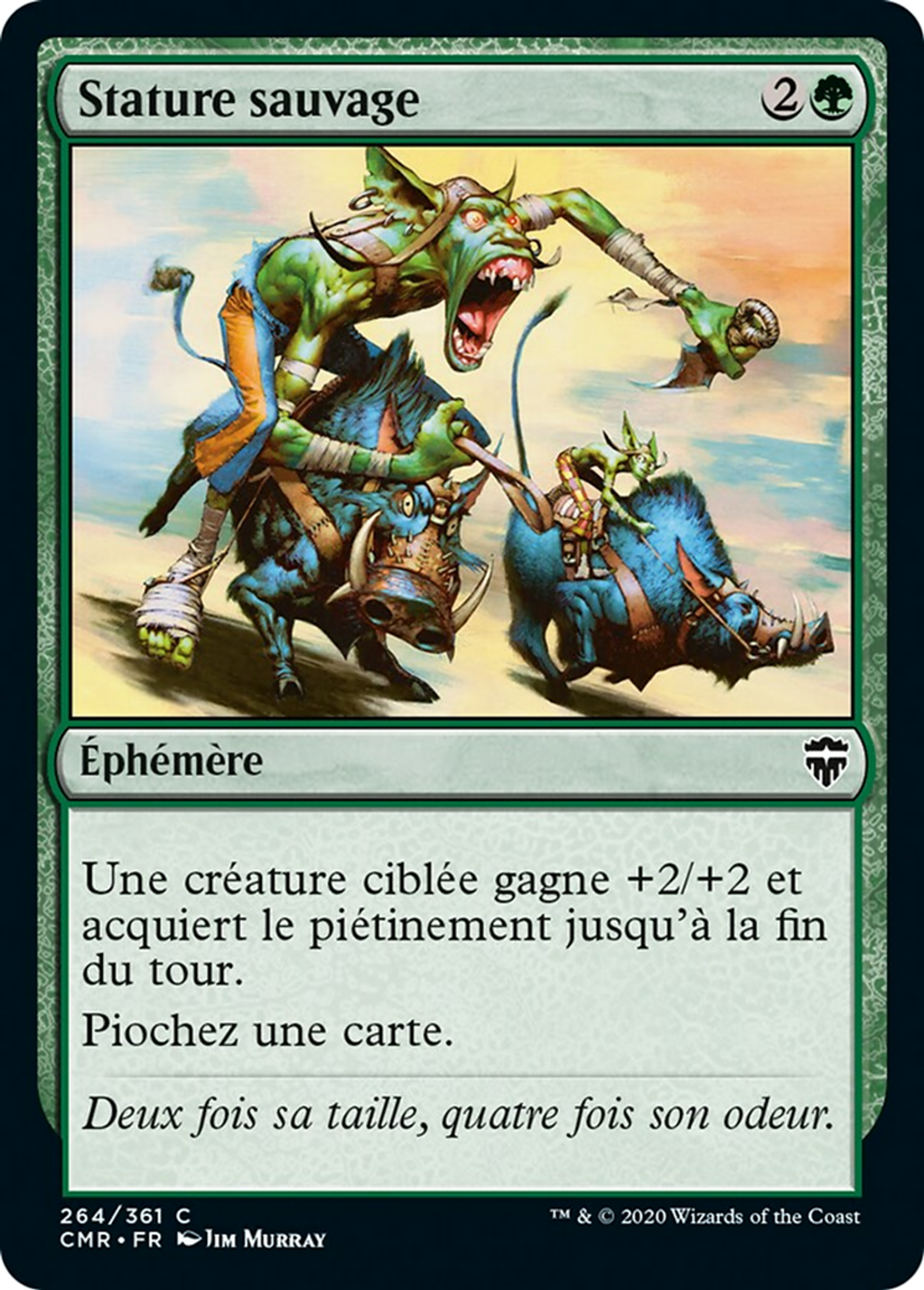 Stature sauvage — Commander Legends — Magic: The Gathering