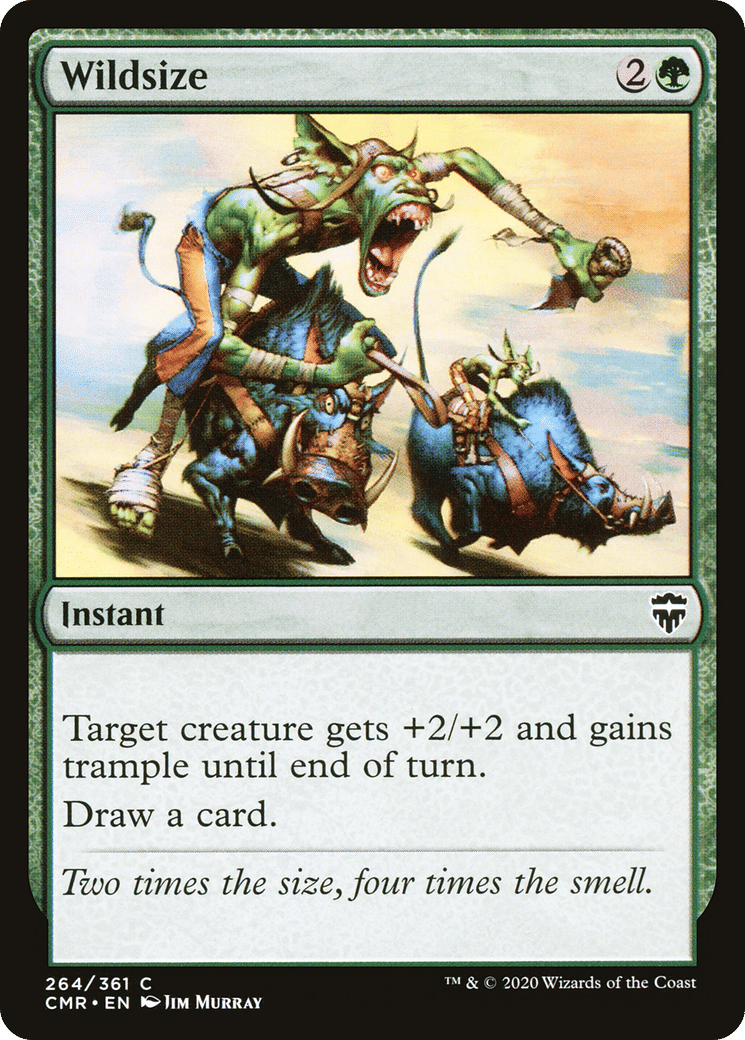 Wildsize — Commander Legends — Magic: The Gathering
