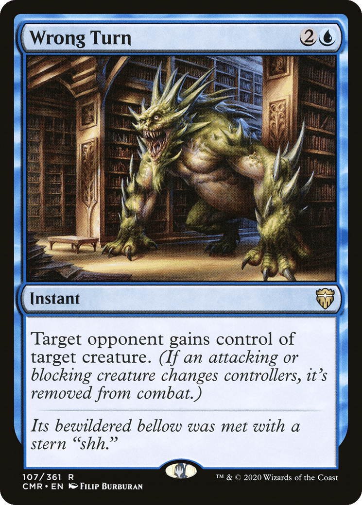 Wrong Turn — Commander Legends — Magic: The Gathering