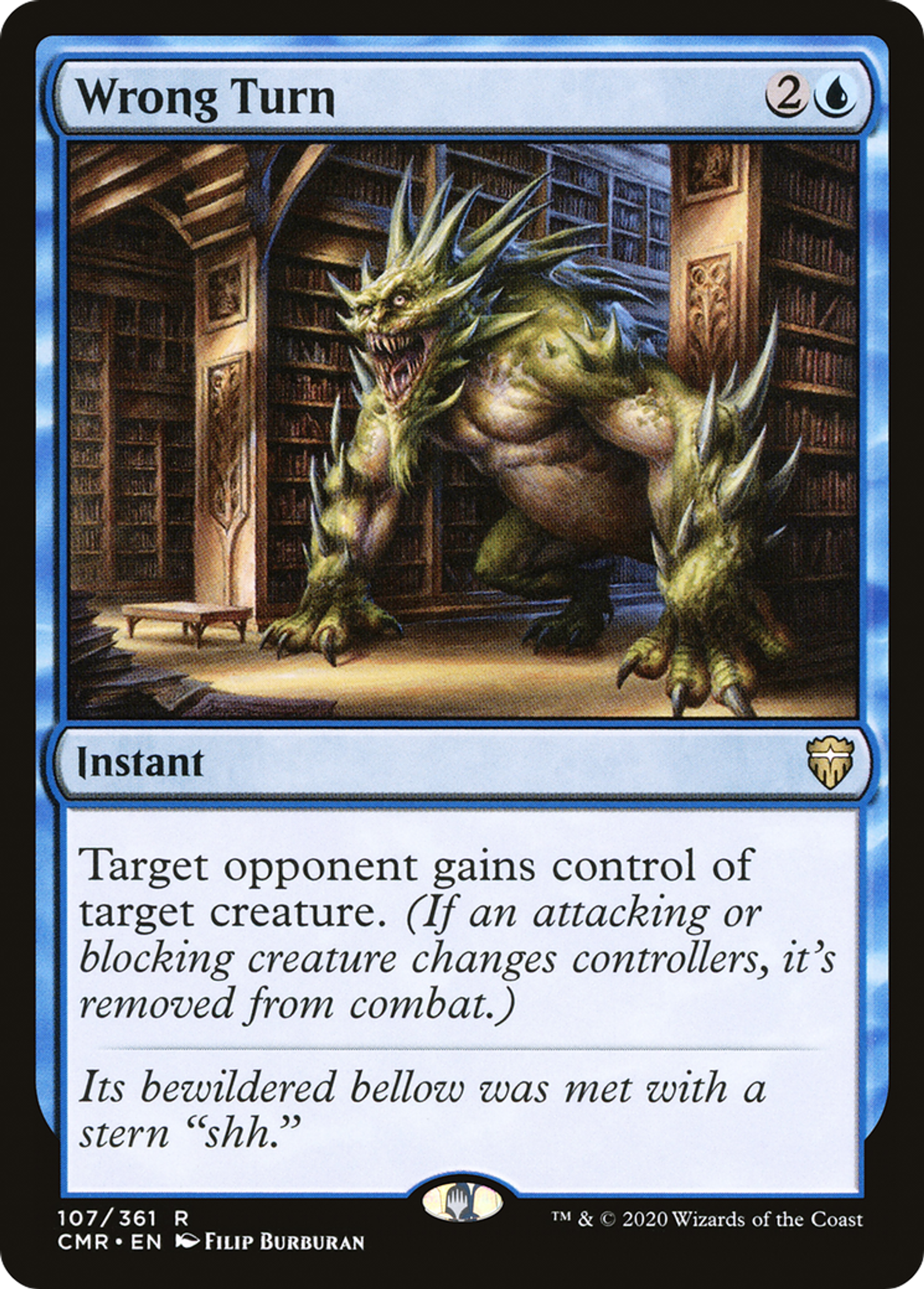Wrong Turn — Commander Legends — Magic: The Gathering