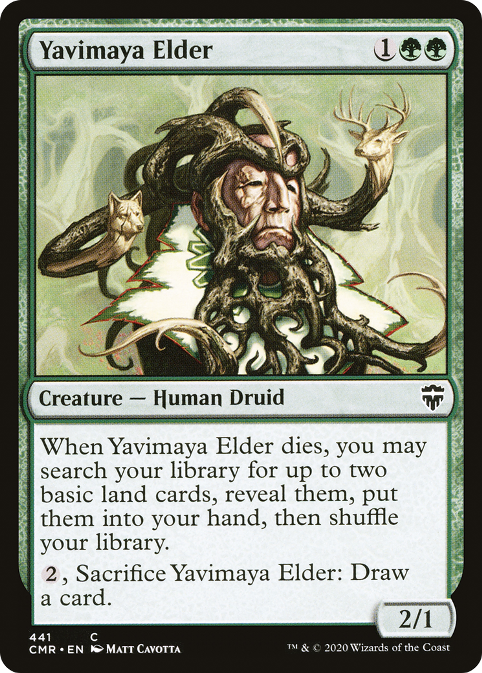 Yavimaya Elder — Commander Legends — Magic: The Gathering