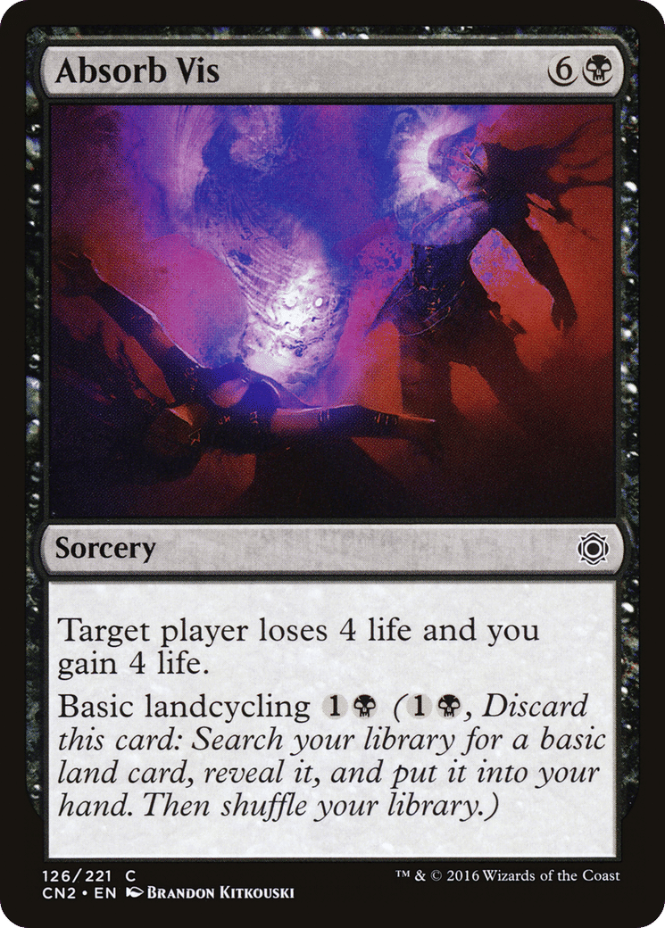 Absorption de la vithe — Conspiracy: Take the Crown — Magic: The Gathering