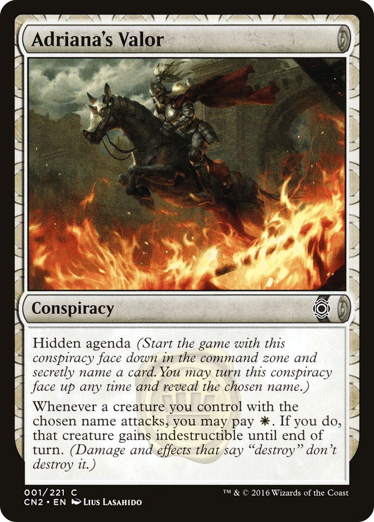 Adriana's Valor — Conspiracy: Take the Crown — Magic: The Gathering
