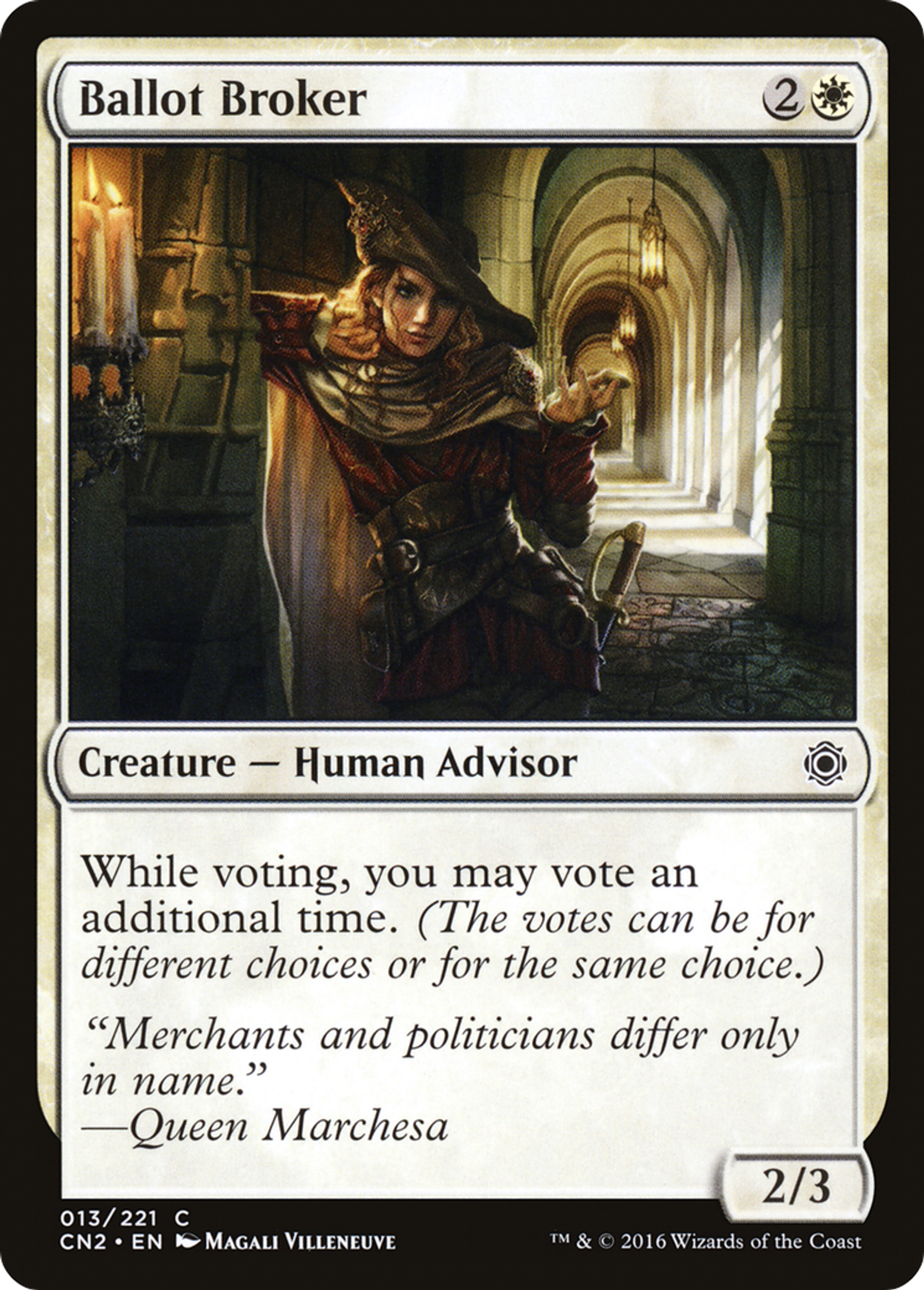 Ballot Broker — Conspiracy: Take the Crown — Magic: The Gathering