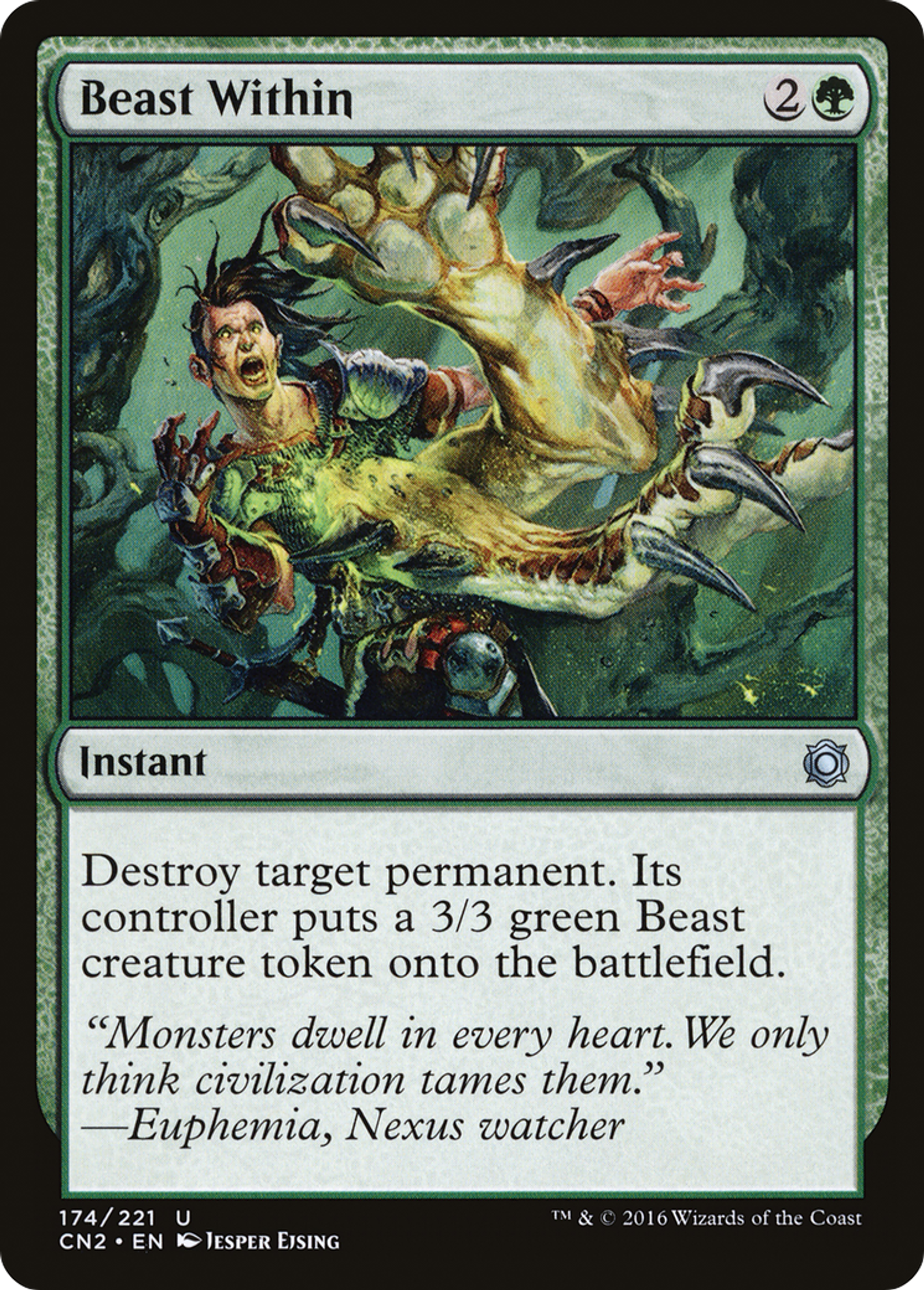 Réveiller la bête — Conspiracy: Take the Crown — Magic: The Gathering