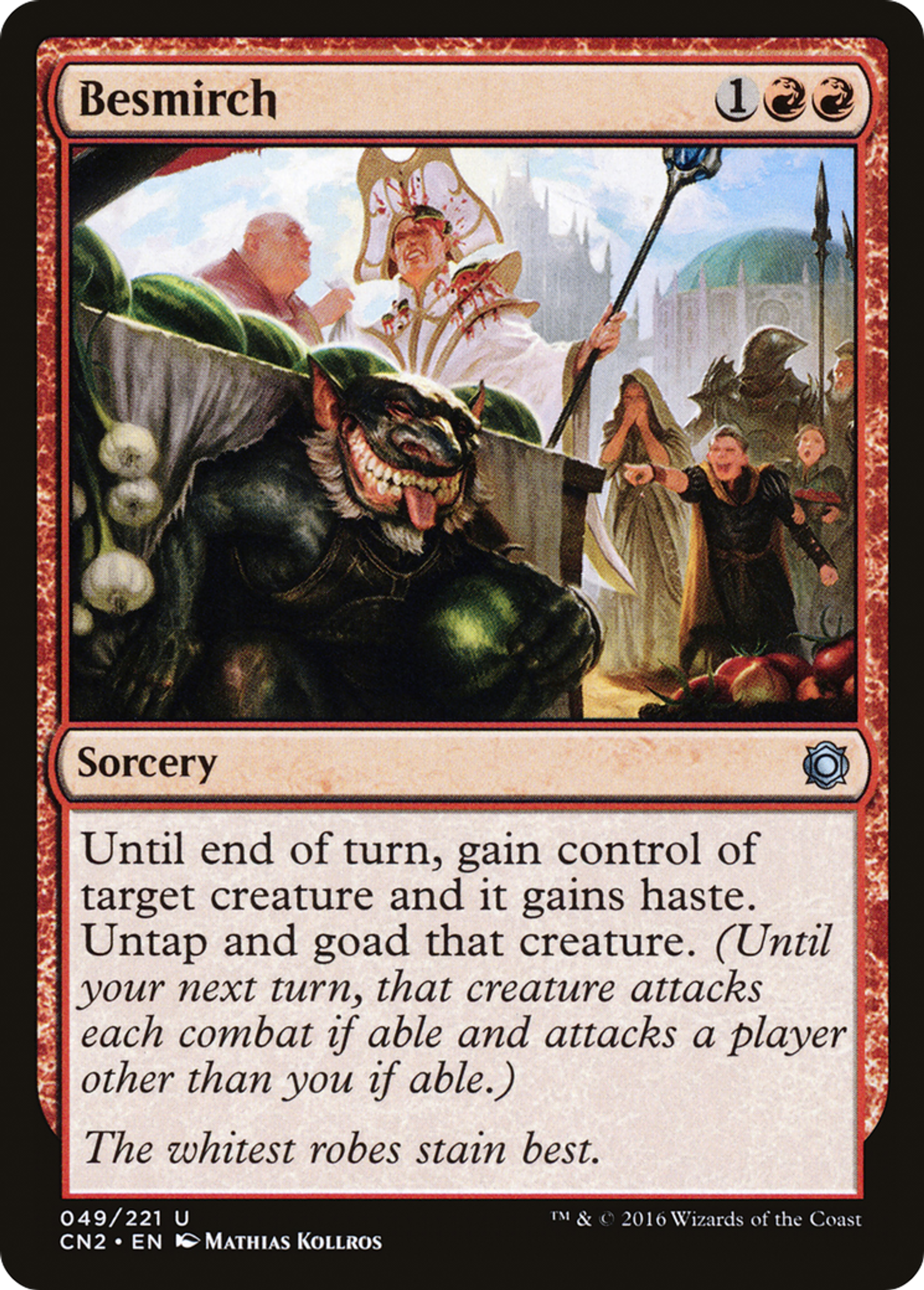 Besmirch — Conspiracy: Take the Crown — Magic: The Gathering