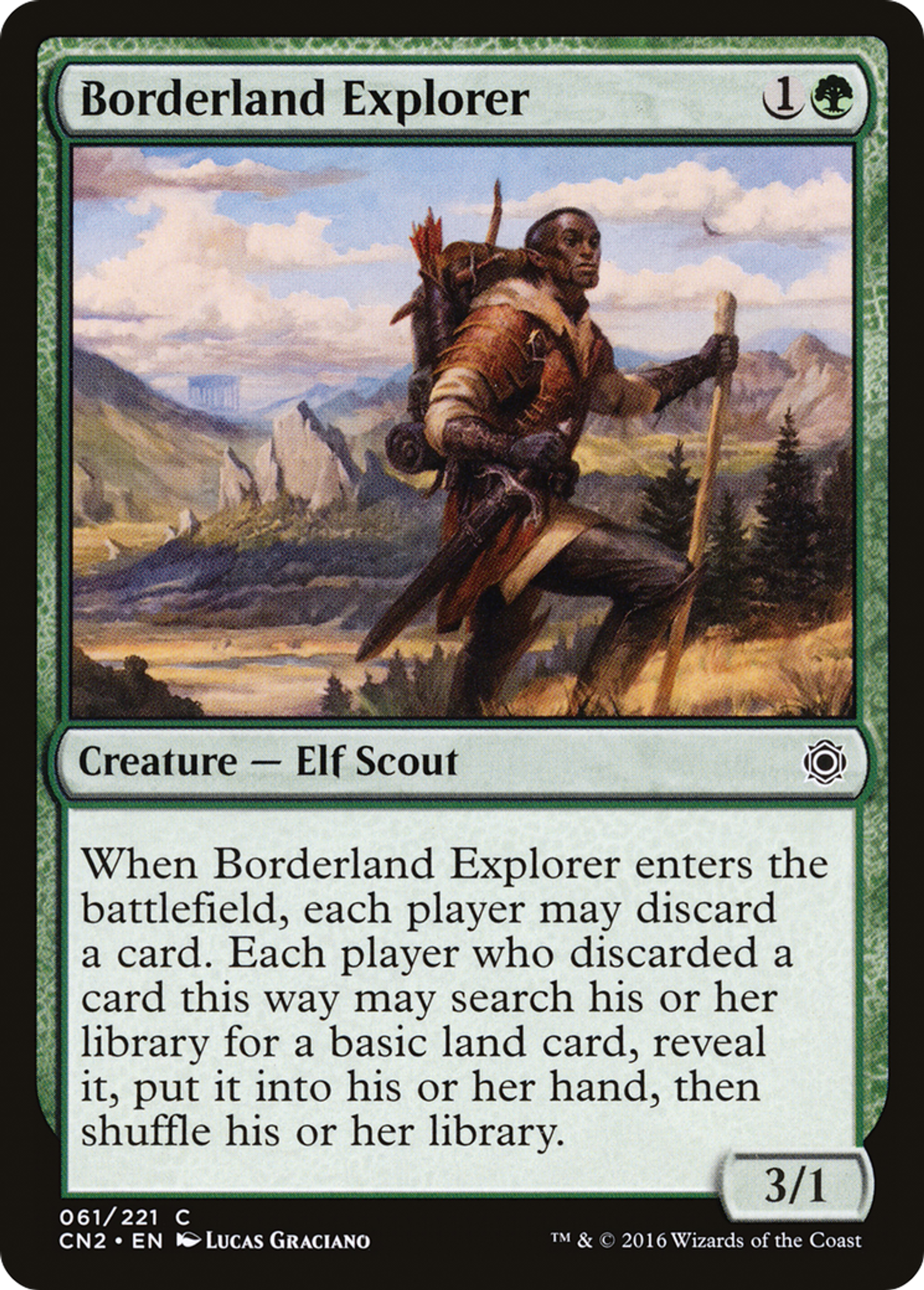 Borderland Explorer — Conspiracy: Take the Crown — Magic: The Gathering