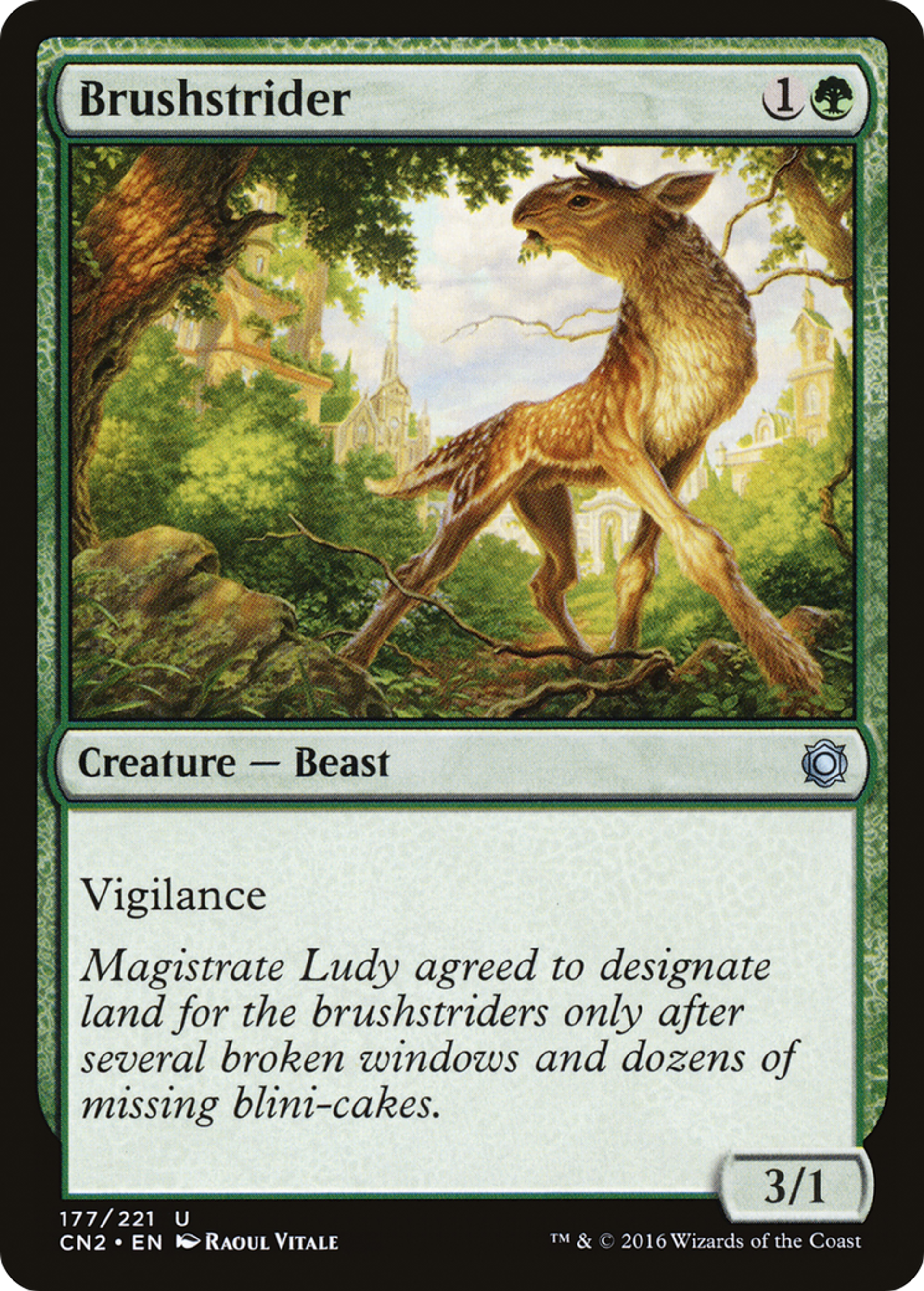 Enjambeur de broussailles — Conspiracy: Take the Crown — Magic: The Gathering