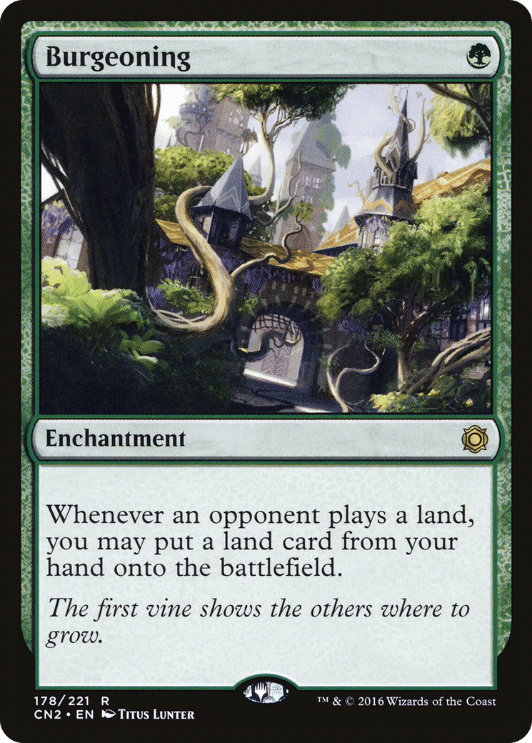 Burgeoning — Conspiracy: Take the Crown — Magic: The Gathering
