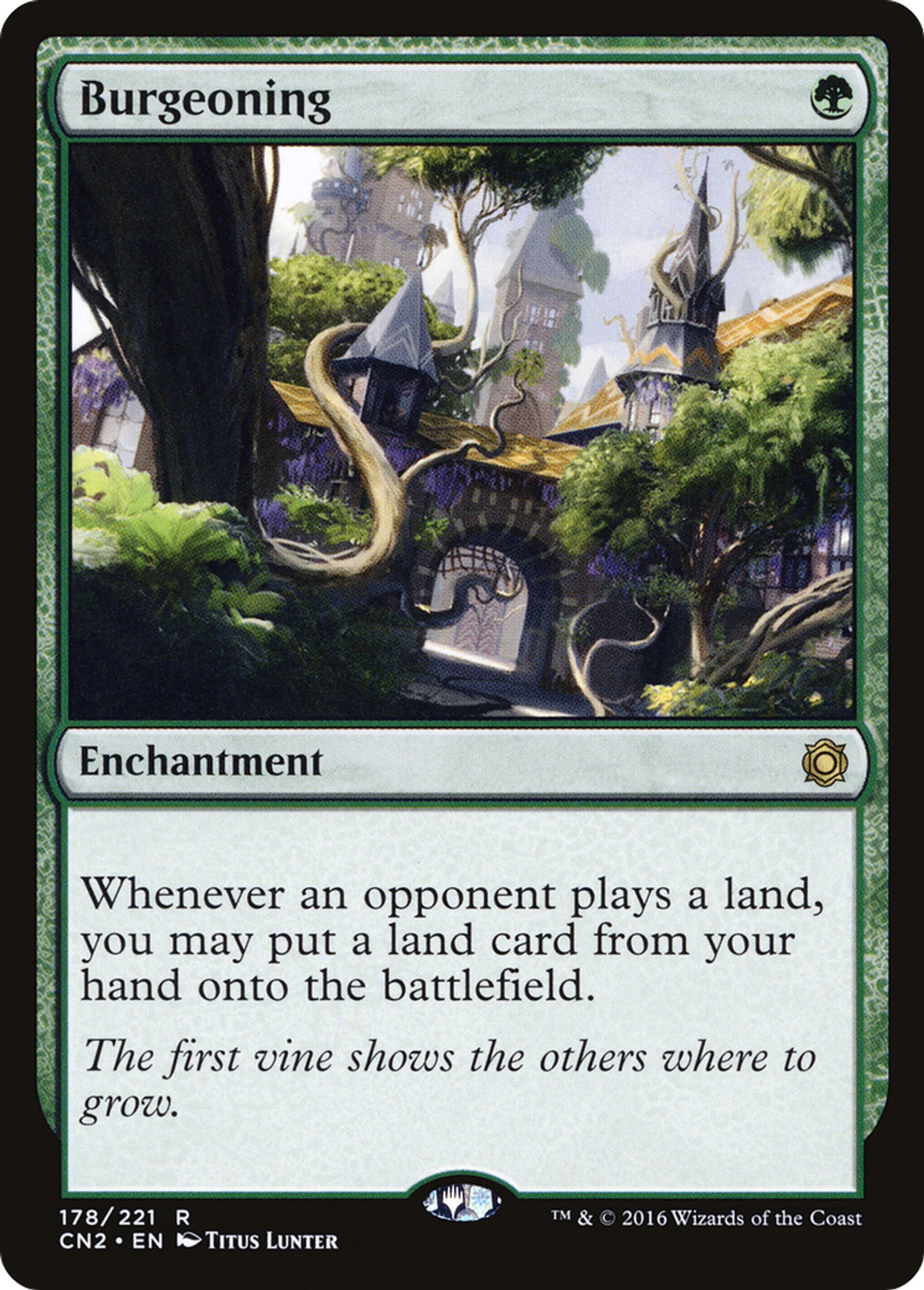Burgeoning — Conspiracy: Take the Crown — Magic: The Gathering