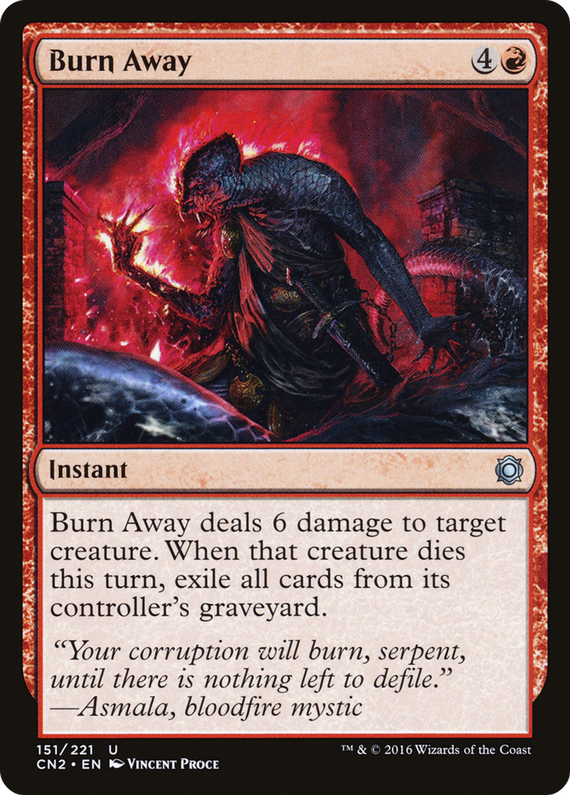 Autodafé — Conspiracy: Take the Crown — Magic: The Gathering