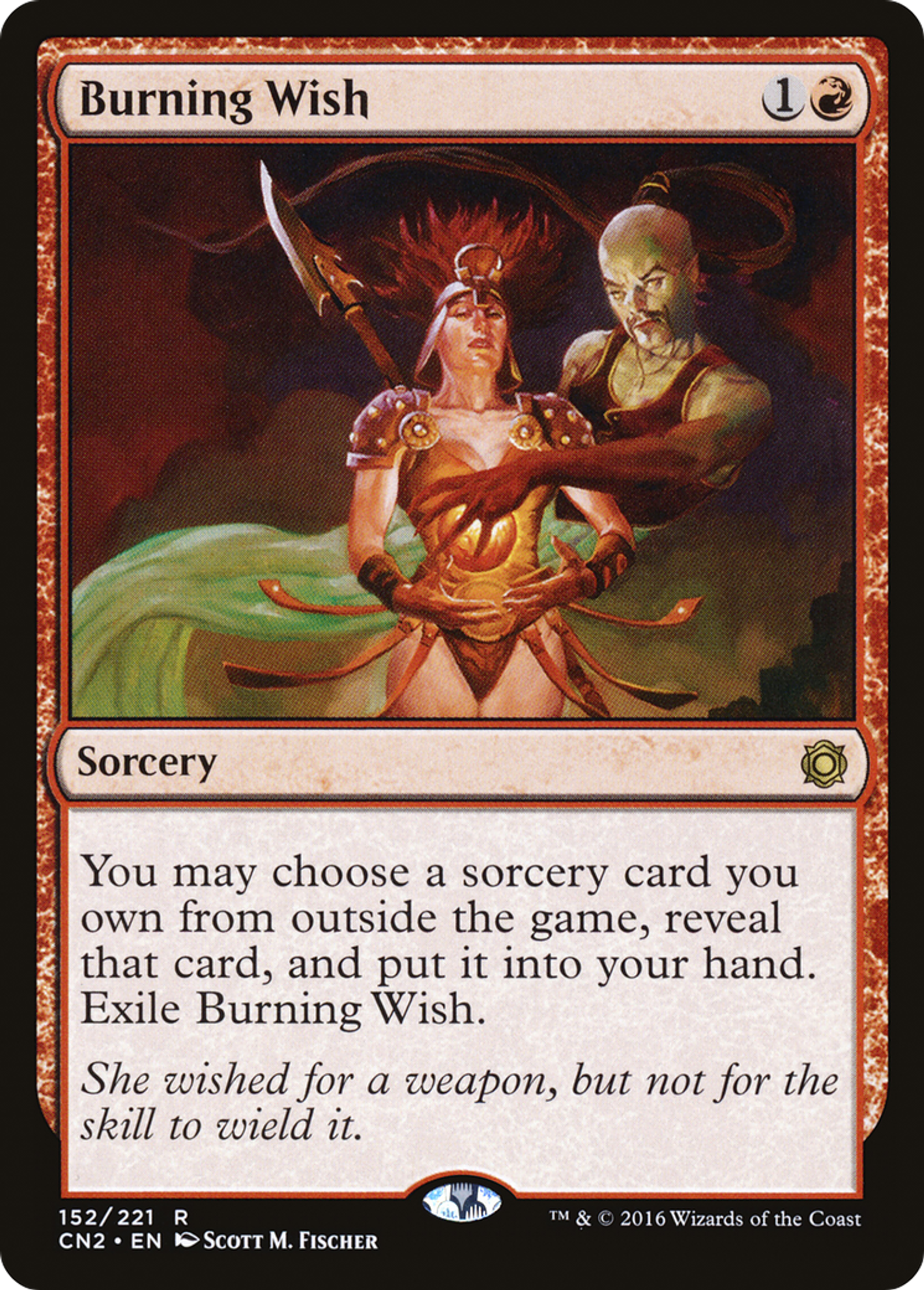 Souhait brûlant — Conspiracy: Take the Crown — Magic: The Gathering