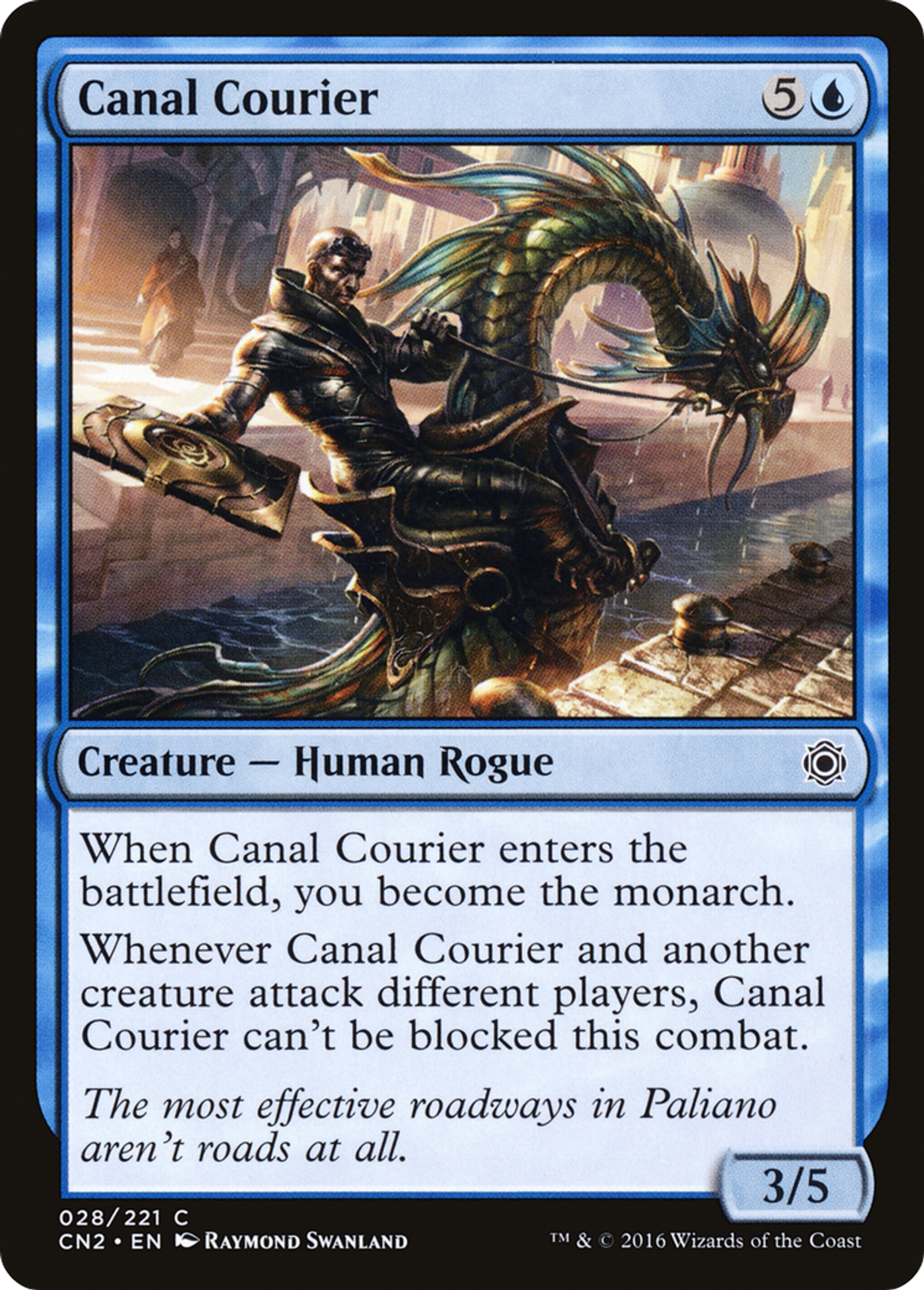 Canal Courier — Conspiracy: Take the Crown — Magic: The Gathering