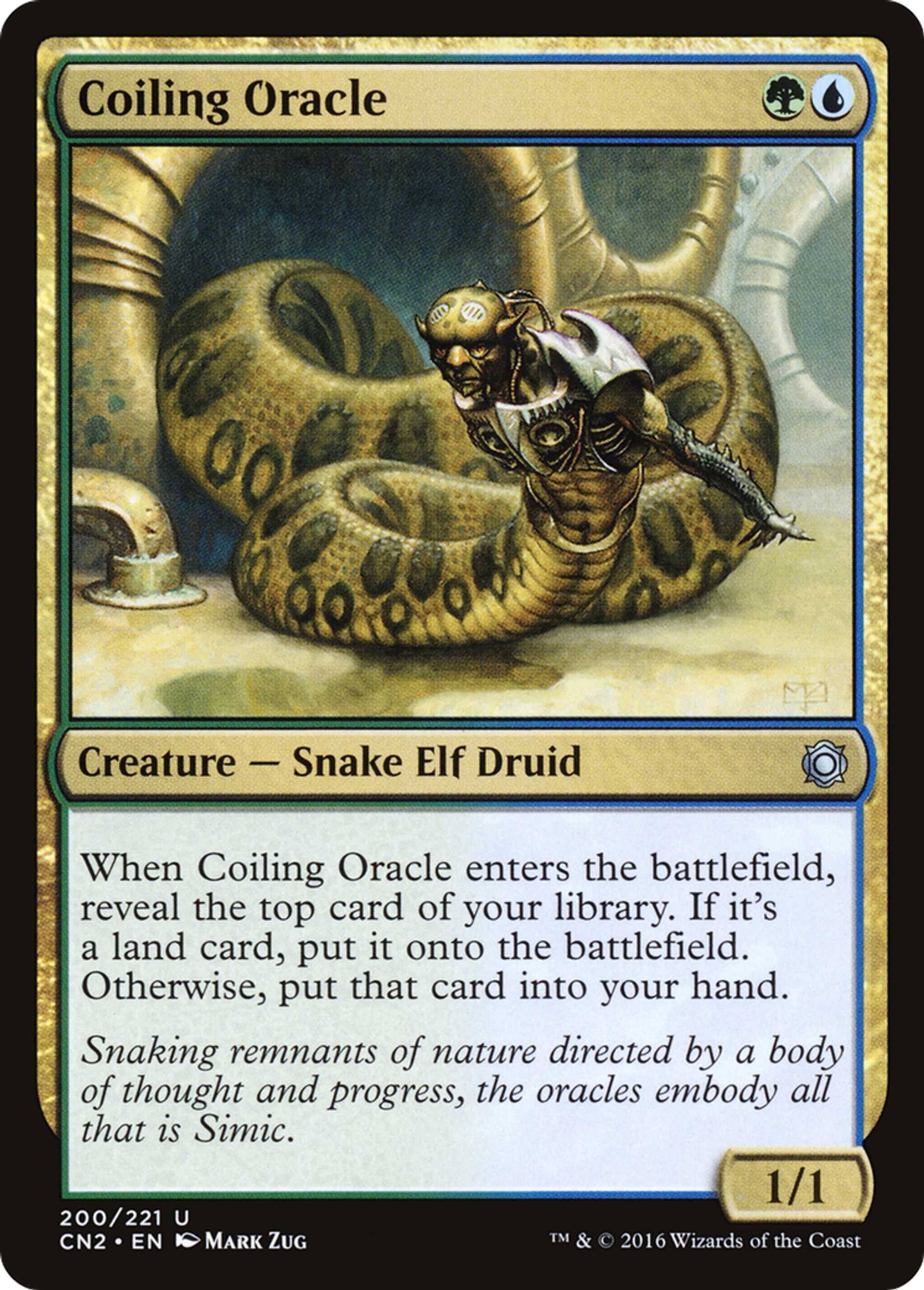 Oracle annelé — Conspiracy: Take the Crown — Magic: The Gathering