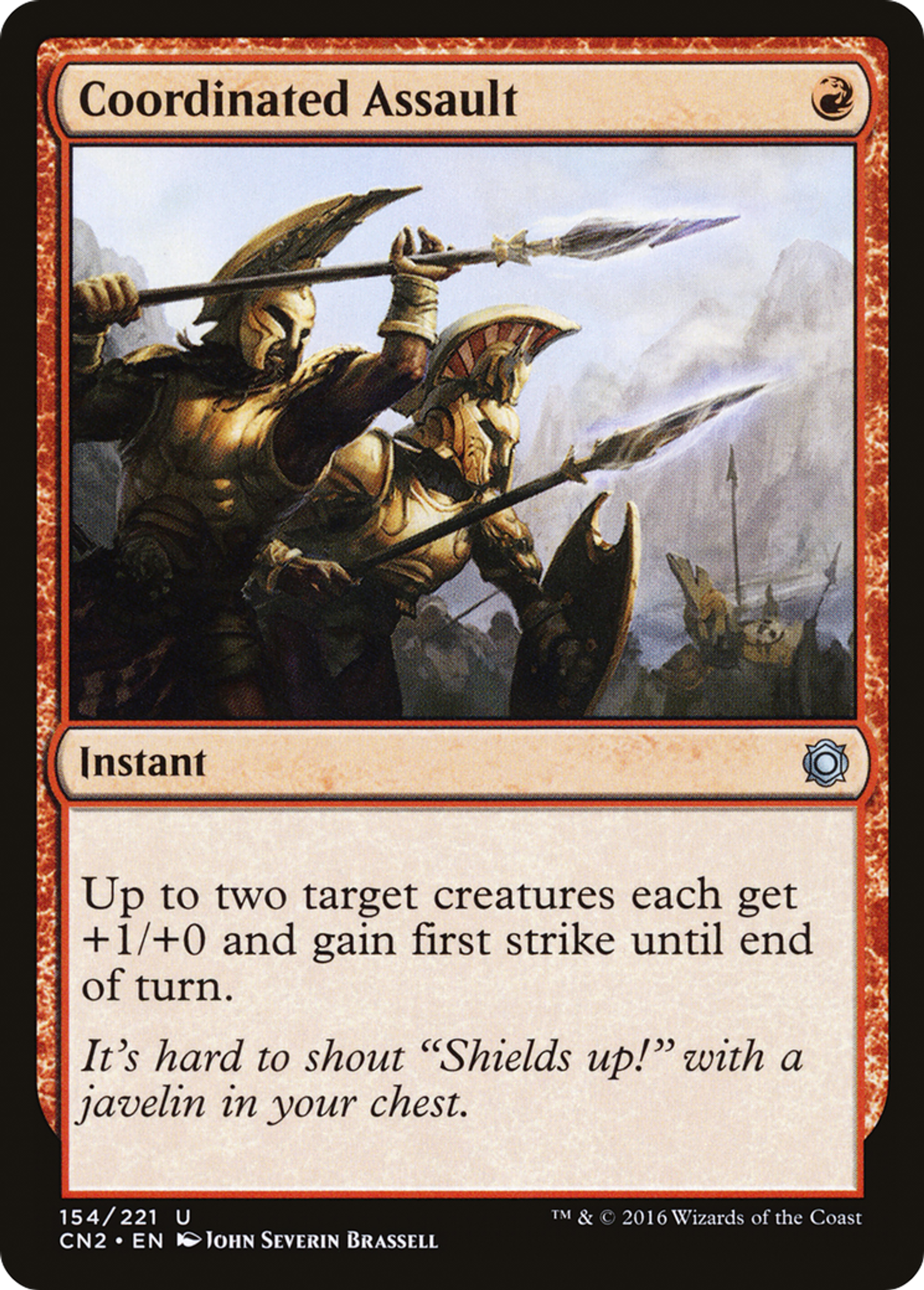 Assaut concerté — Conspiracy: Take the Crown — Magic: The Gathering