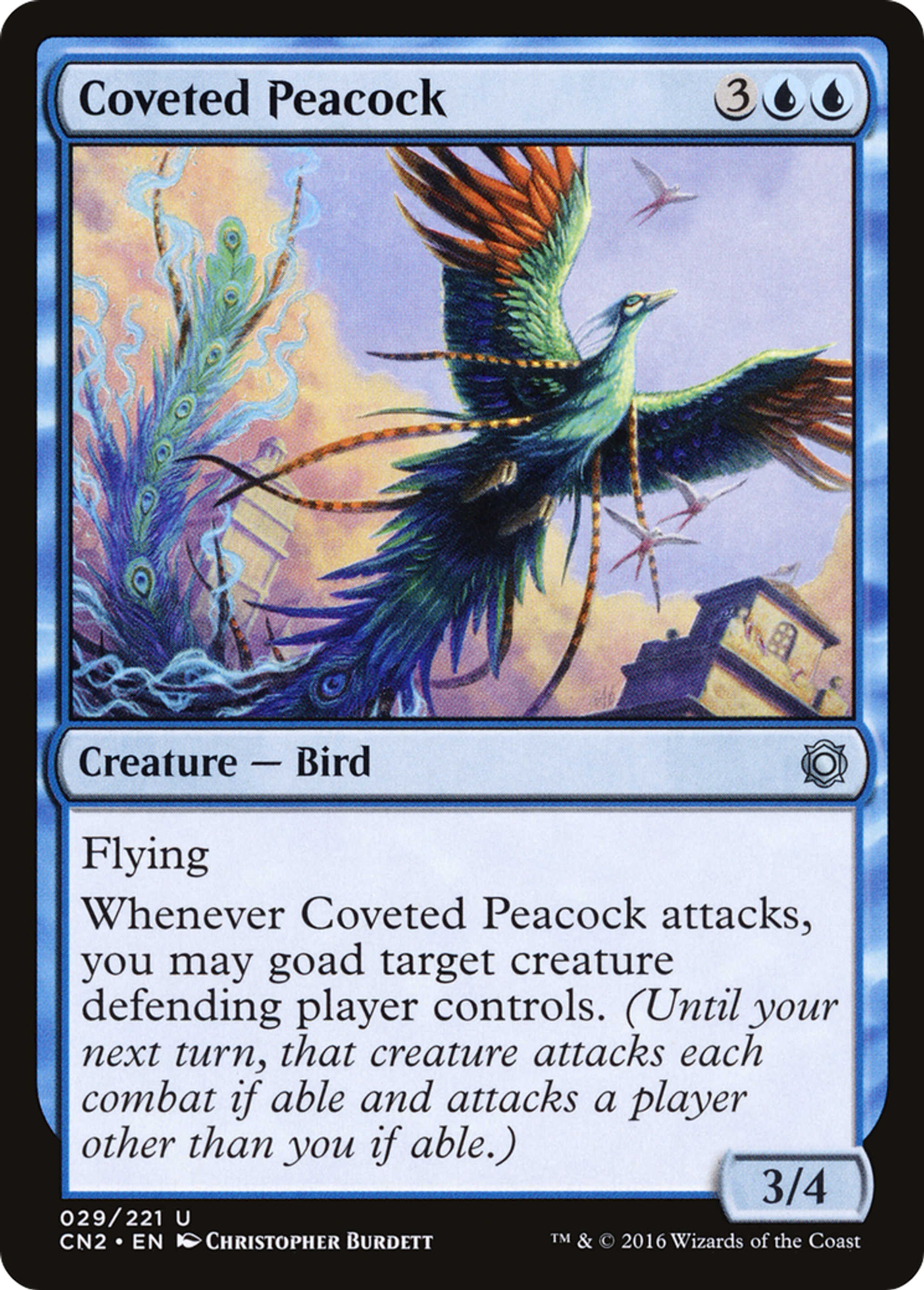 Coveted Peacock — Conspiracy: Take the Crown — Magic: The Gathering