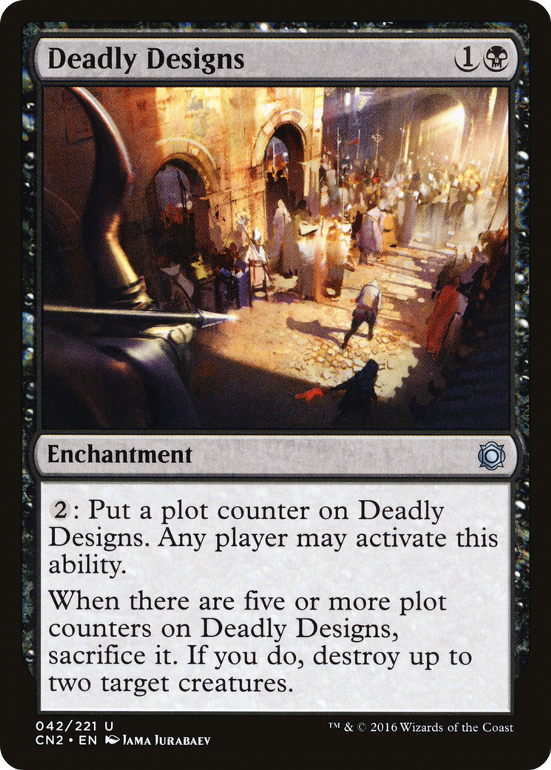 Deadly Designs — Conspiracy: Take the Crown — Magic: The Gathering