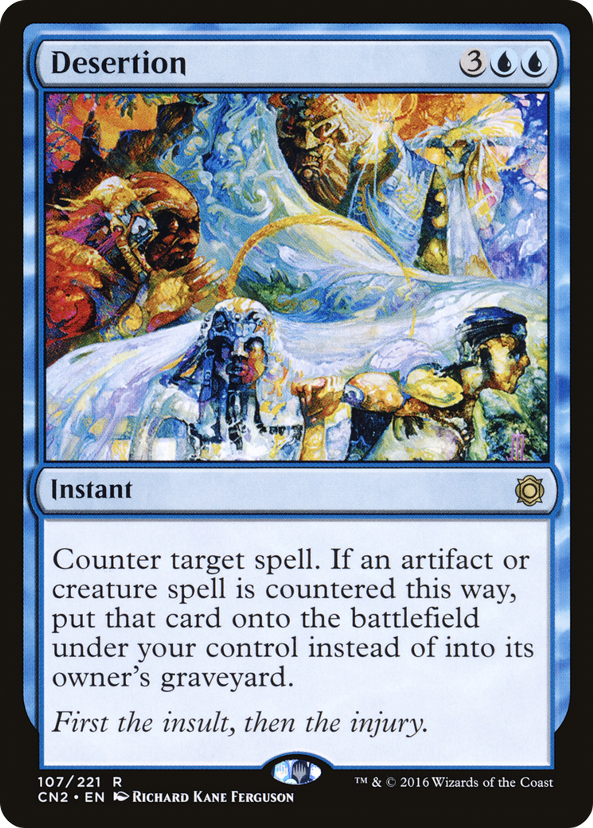 Desertion — Conspiracy: Take the Crown — Magic: The Gathering