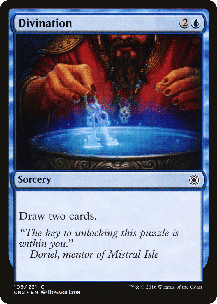 Divination — Conspiracy: Take the Crown — Magic: The Gathering
