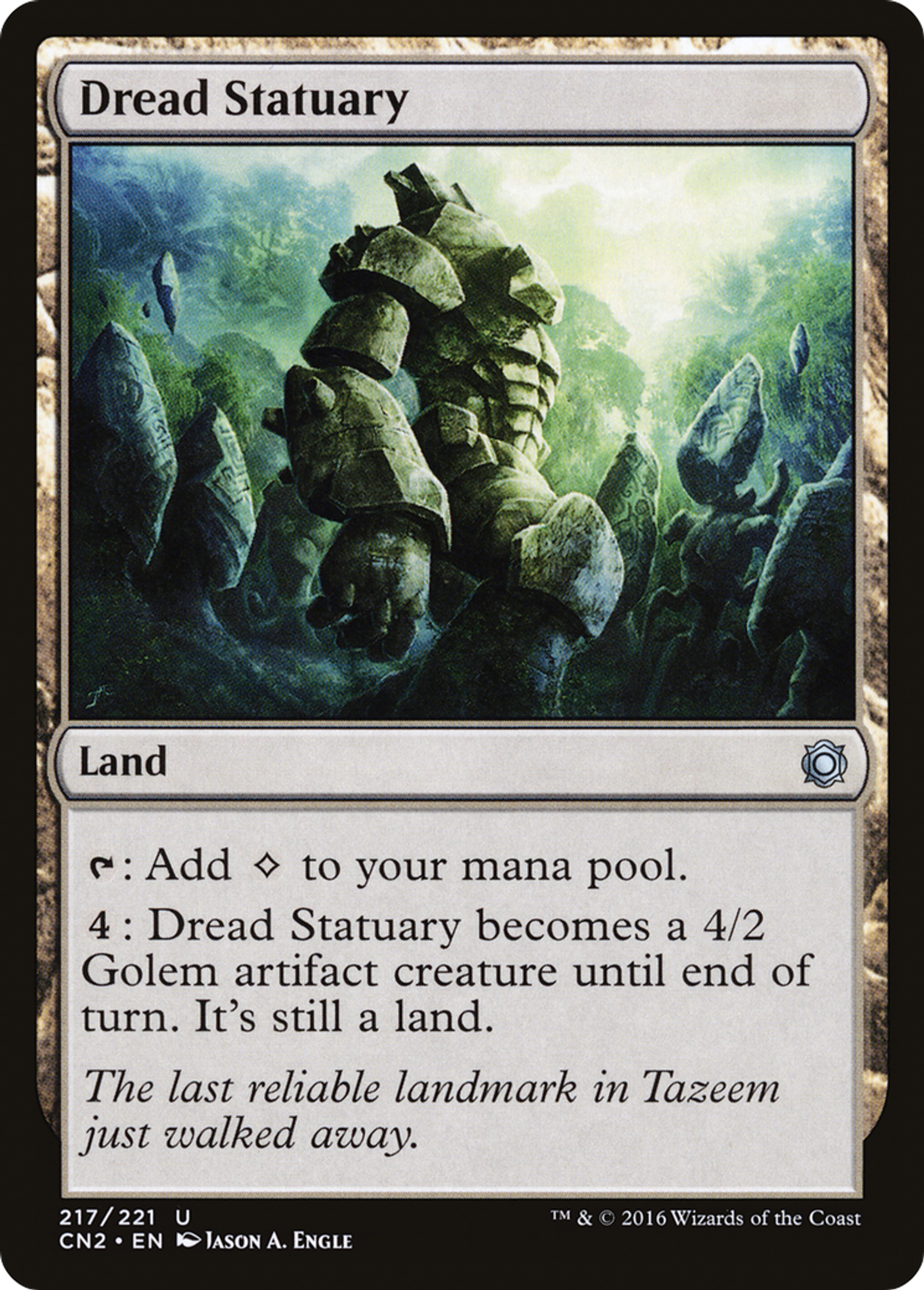 Dread Statuary — Conspiracy: Take the Crown — Magic: The Gathering