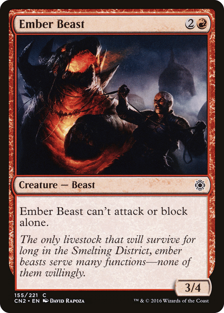 Bête d'ambre — Conspiracy: Take the Crown — Magic: The Gathering