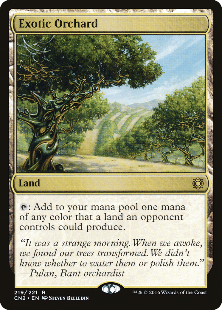 Exotic Orchard — Conspiracy: Take the Crown — Magic: The Gathering