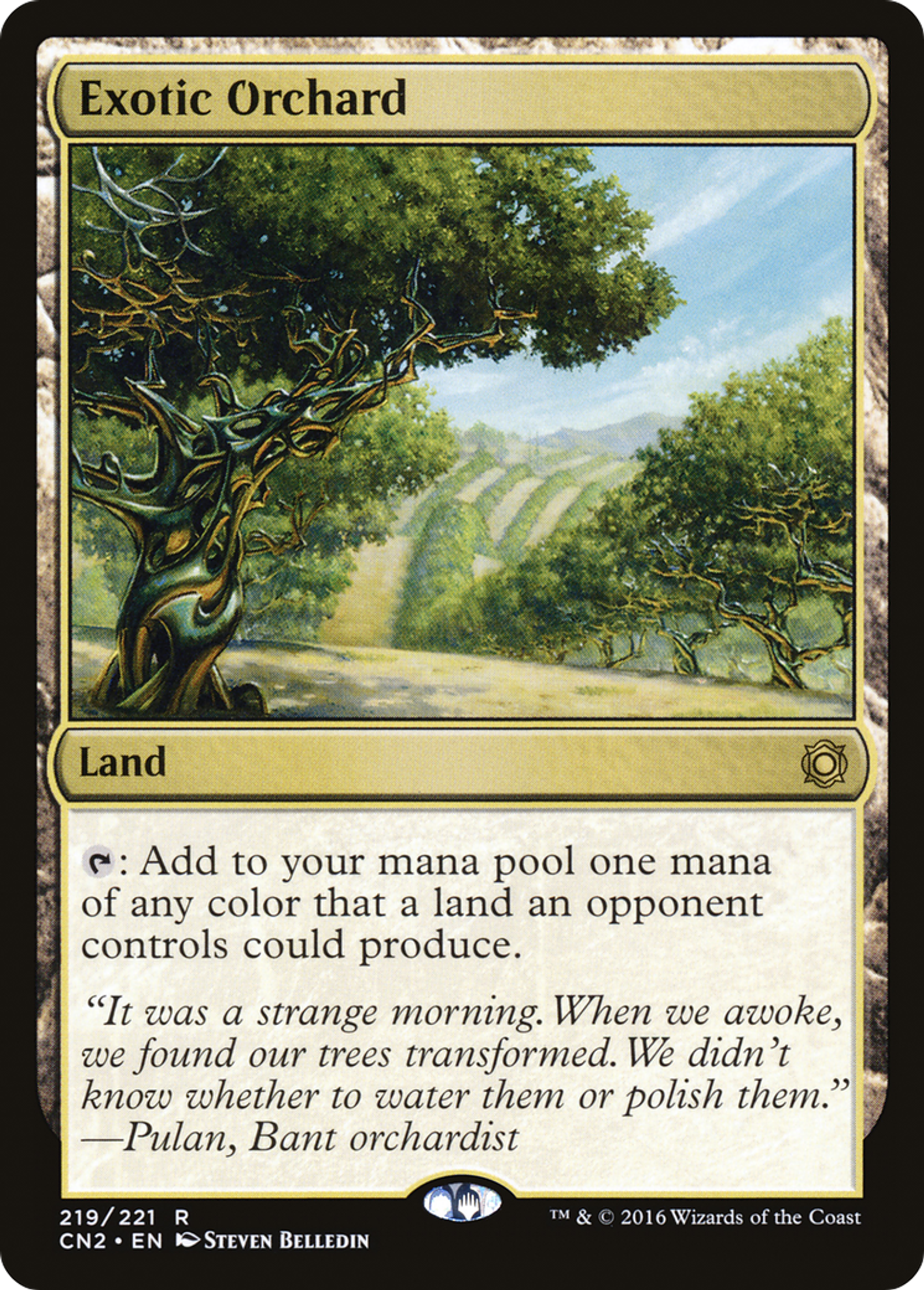 Exotic Orchard — Conspiracy: Take the Crown — Magic: The Gathering