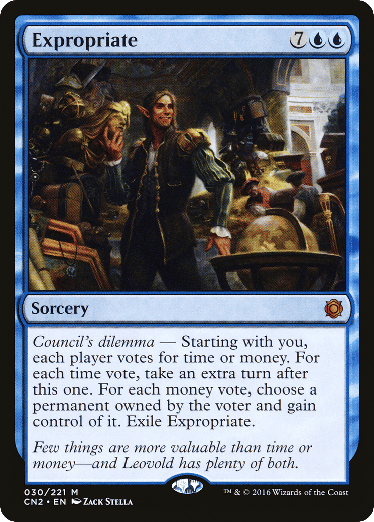 Expropriate — Conspiracy: Take the Crown — Magic: The Gathering