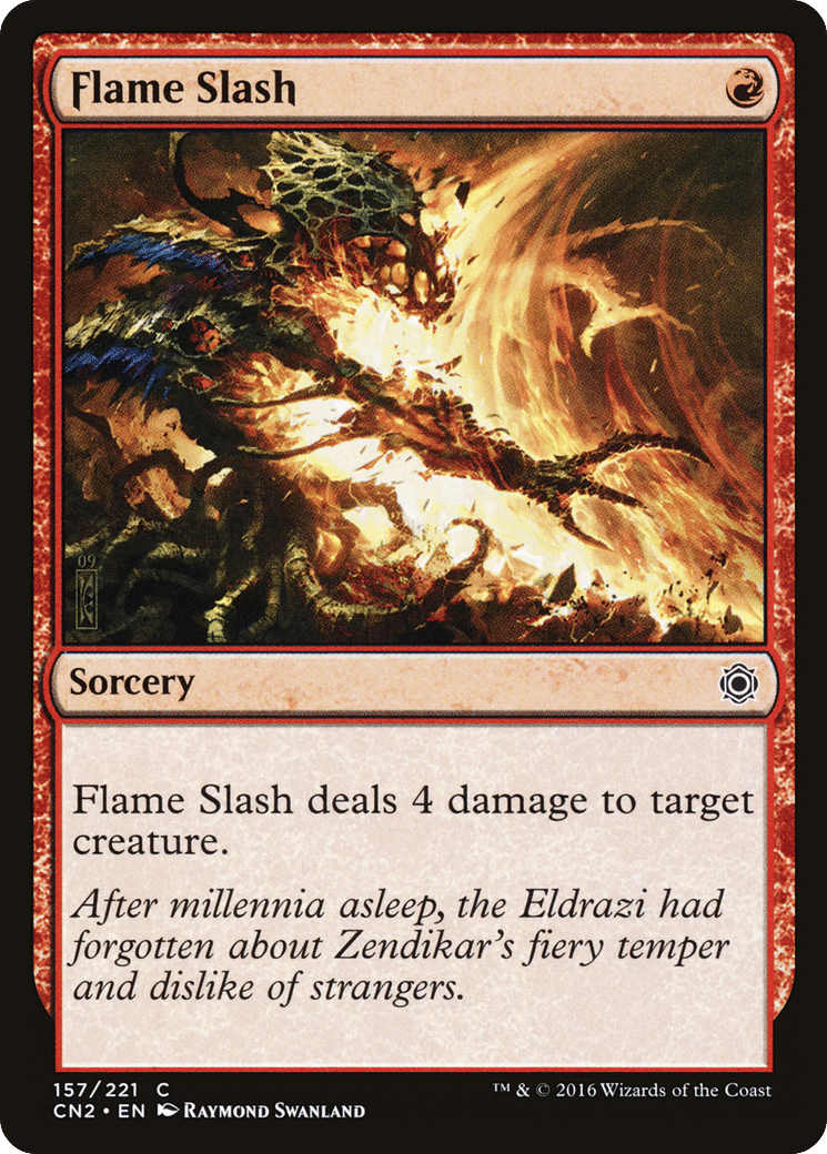 Flame Slash — Conspiracy: Take the Crown — Magic: The Gathering