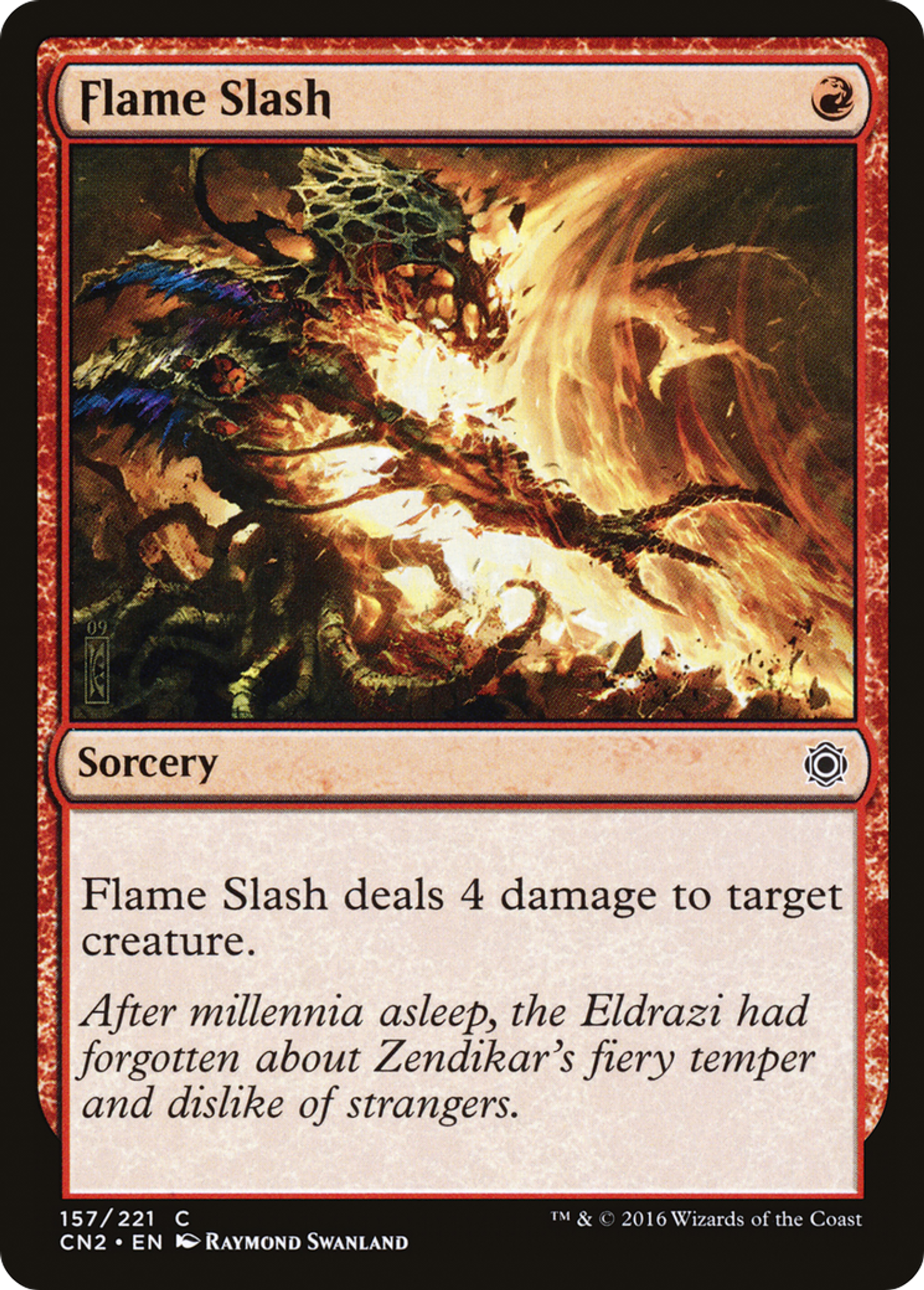 Balafre de flammes — Conspiracy: Take the Crown — Magic: The Gathering