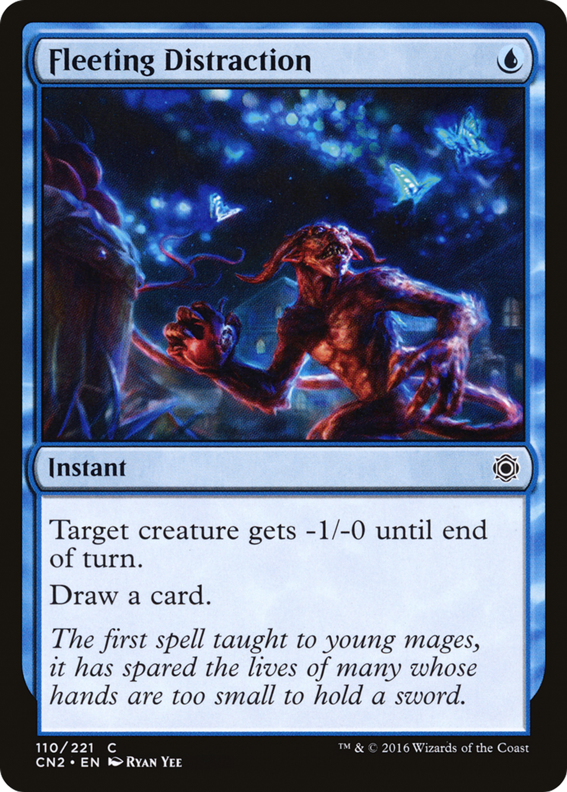 Fleeting Distraction — Conspiracy: Take the Crown — Magic: The Gathering